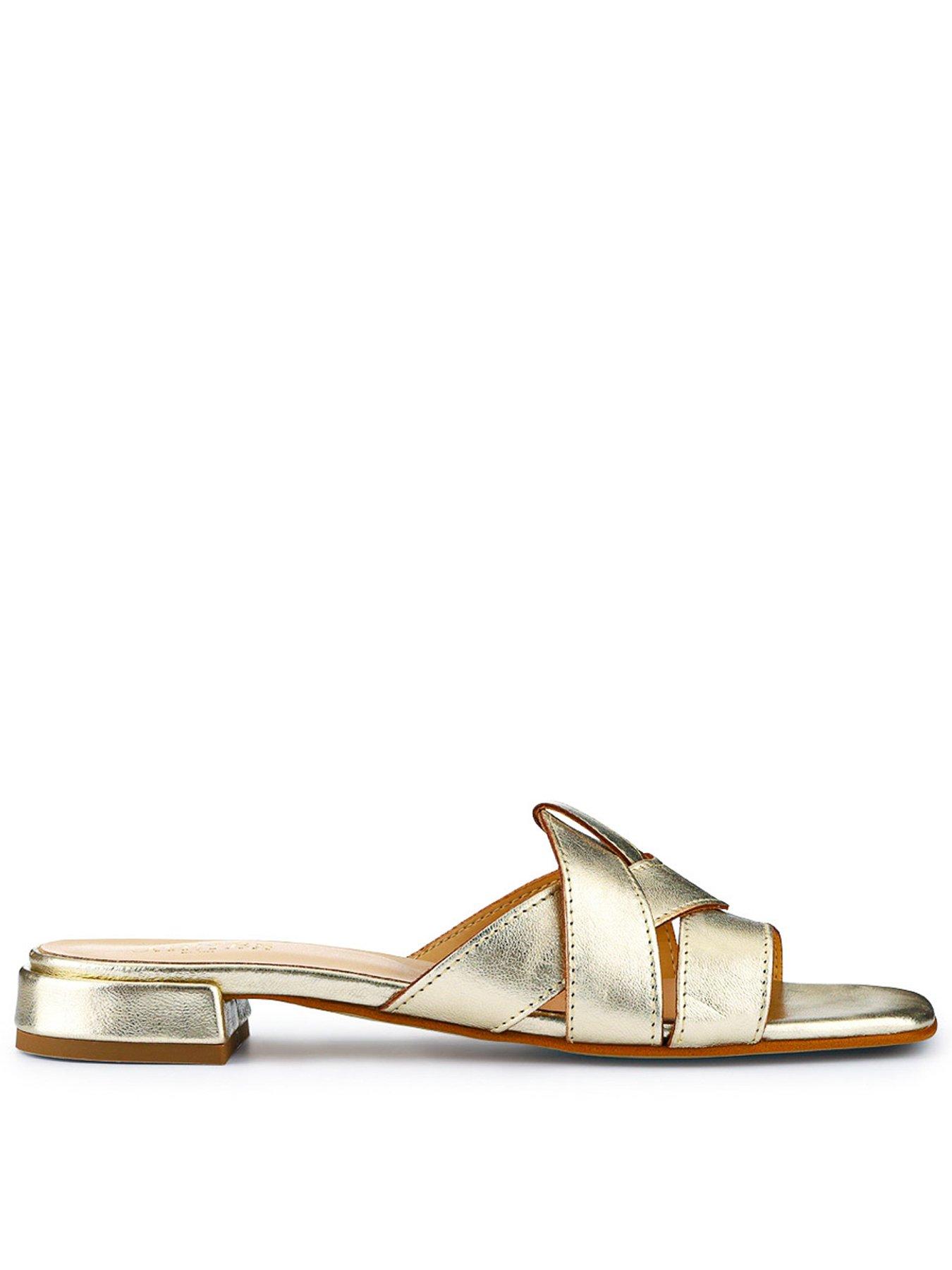Jones Bootmaker Genesis Mule Sandal - Metallic