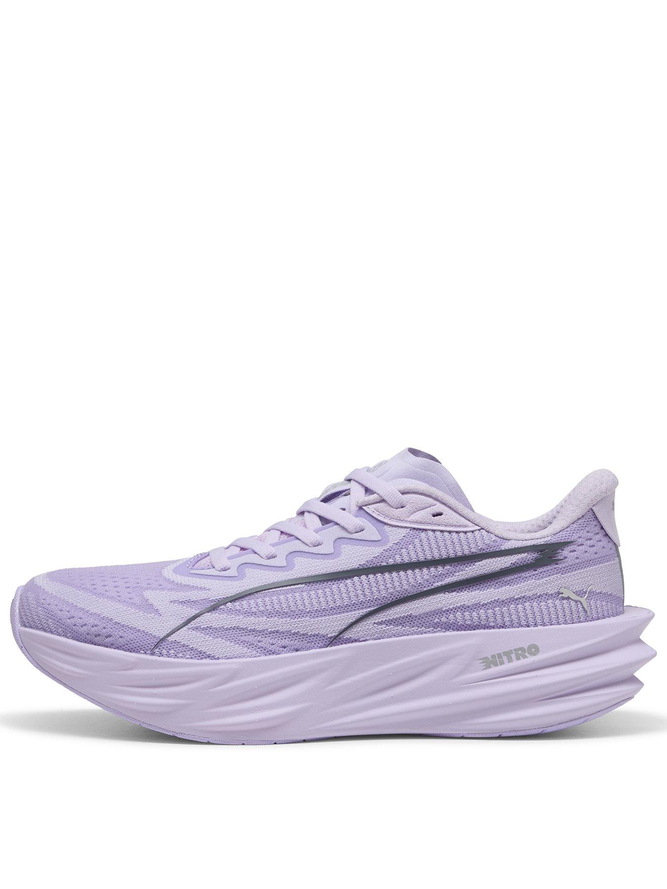 Puma Womens Deviate Pure Nitro Running Shoe - Purple