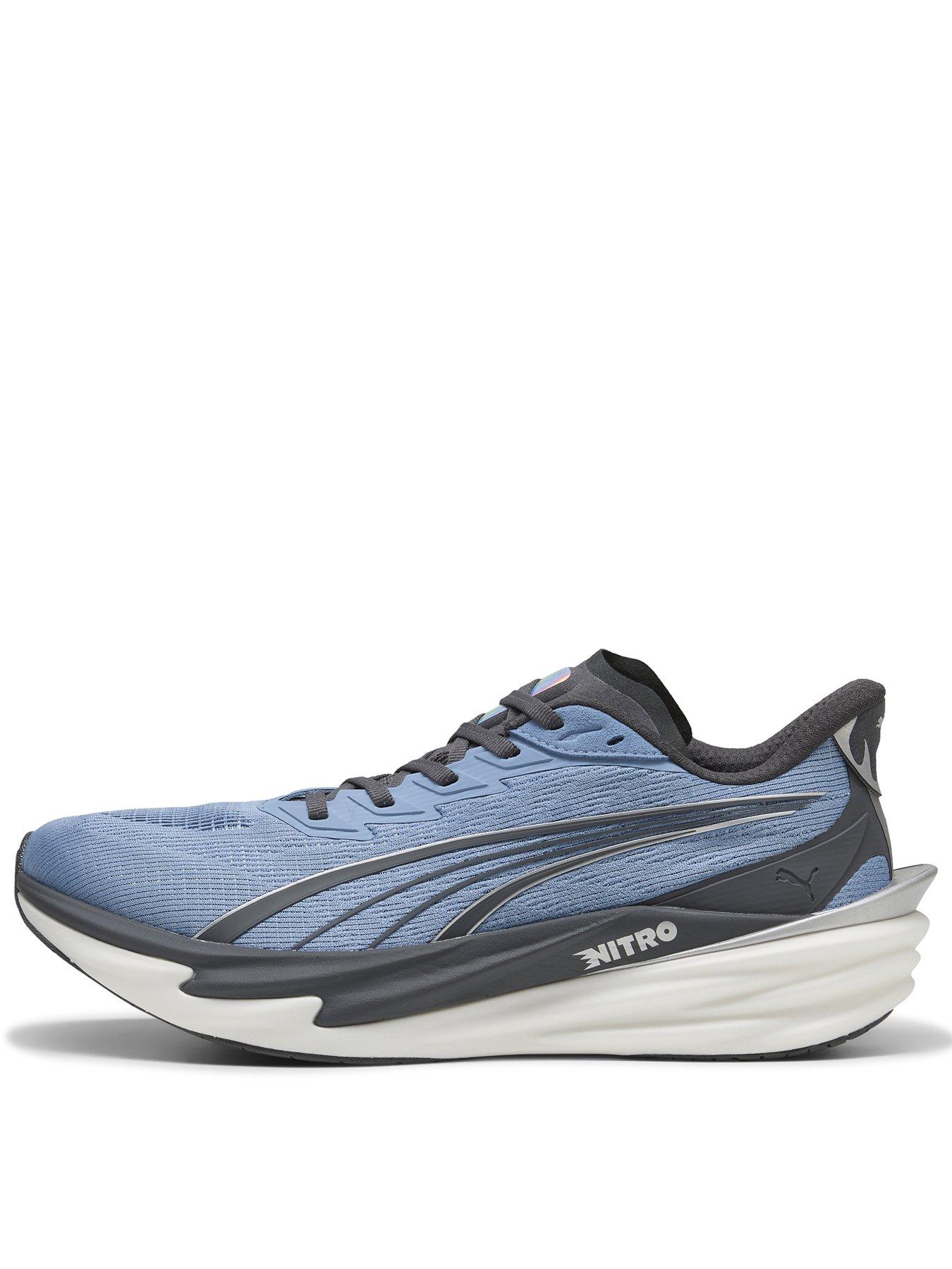 Puma Mens Deviate Nitro 4 Running Shoe - Blue