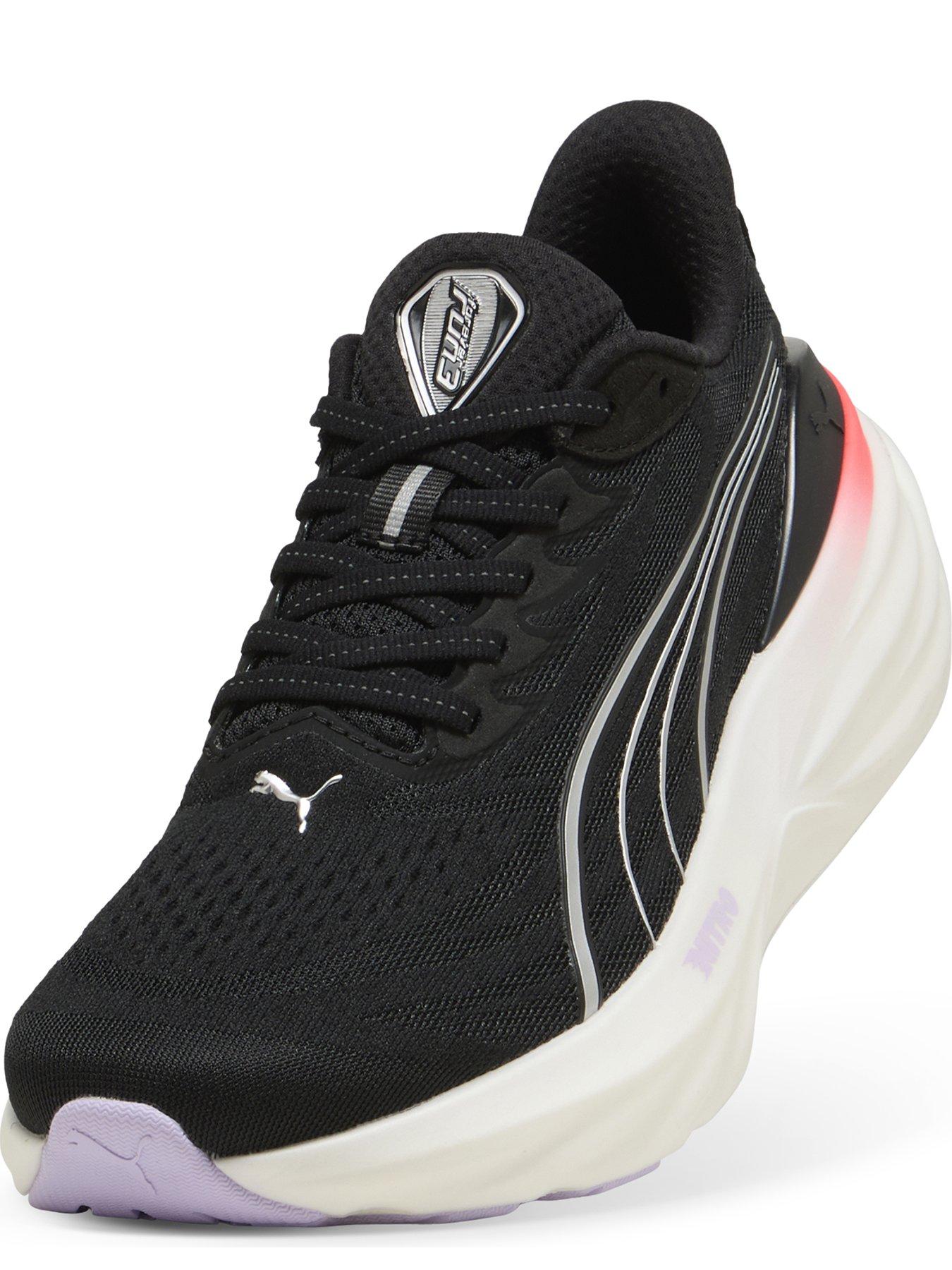 Image 3 of 6 of Puma Womens Foreverrun Nitro 3 Running Shoe - Black