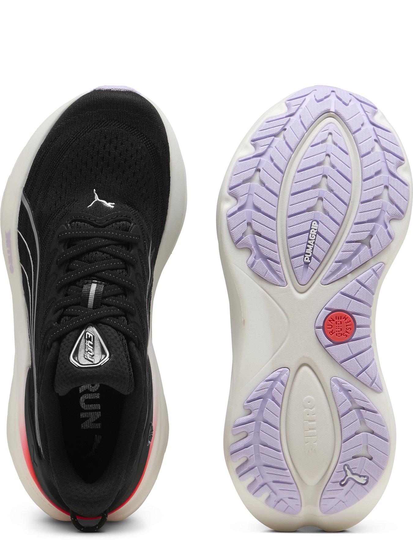 Image 4 of 6 of Puma Womens Foreverrun Nitro 3 Running Shoe - Black