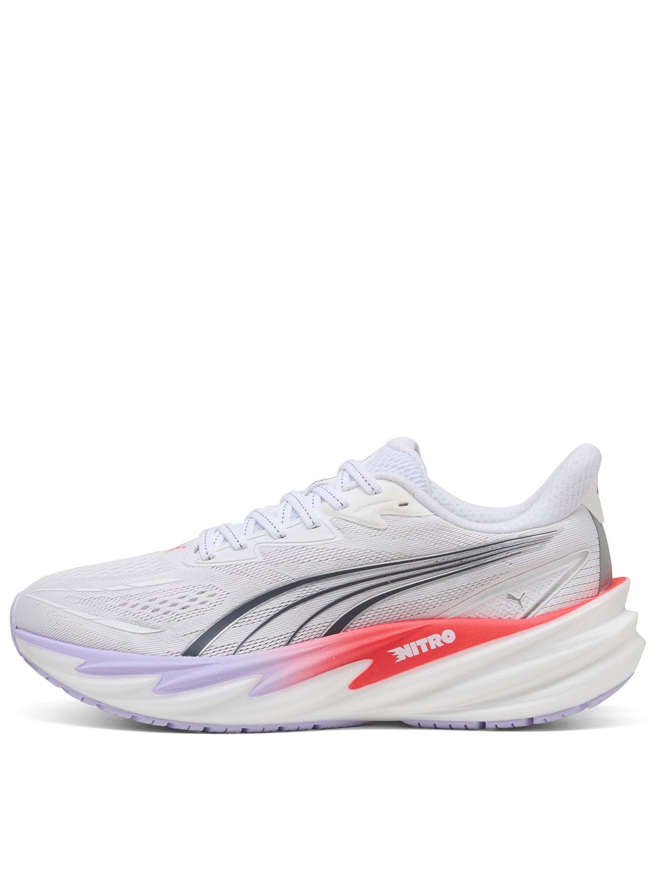Image 1 of 6 of Puma Womens Velocity Nitro 5 Running Shoe - White