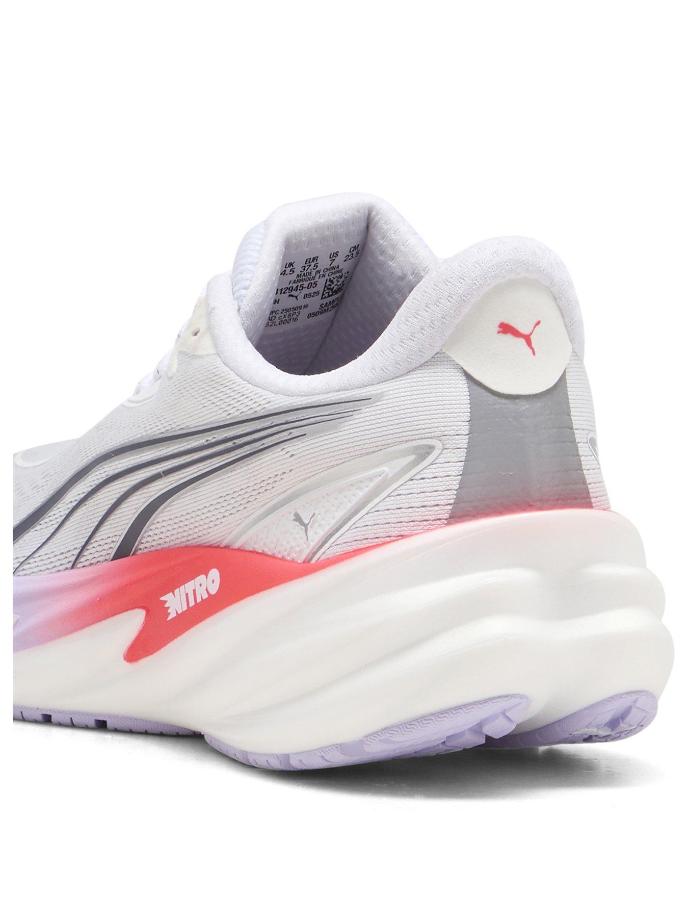 Image 3 of 6 of Puma Womens Velocity Nitro 5 Running Shoe - White