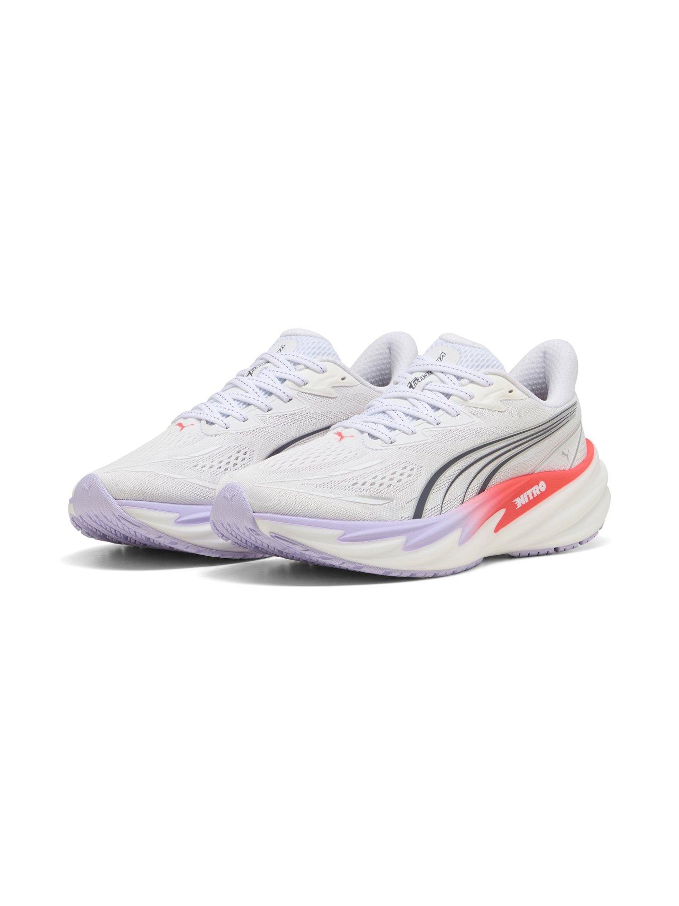Image 6 of 6 of Puma Womens Velocity Nitro 5 Running Shoe - White