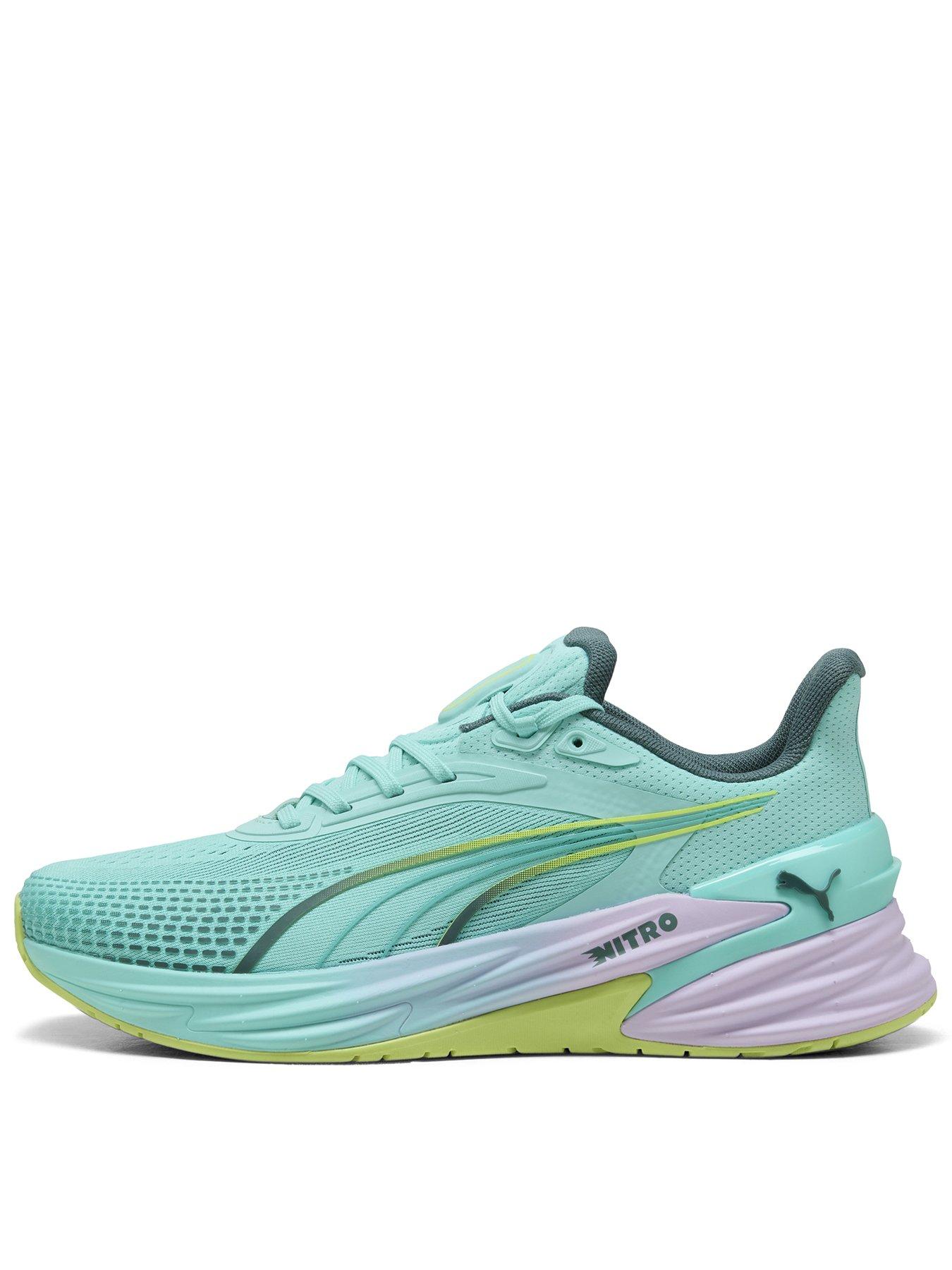 Image 1 of 4 of Puma Women's HYROX Training Shoes with NITROFOAM Cushioning - Green