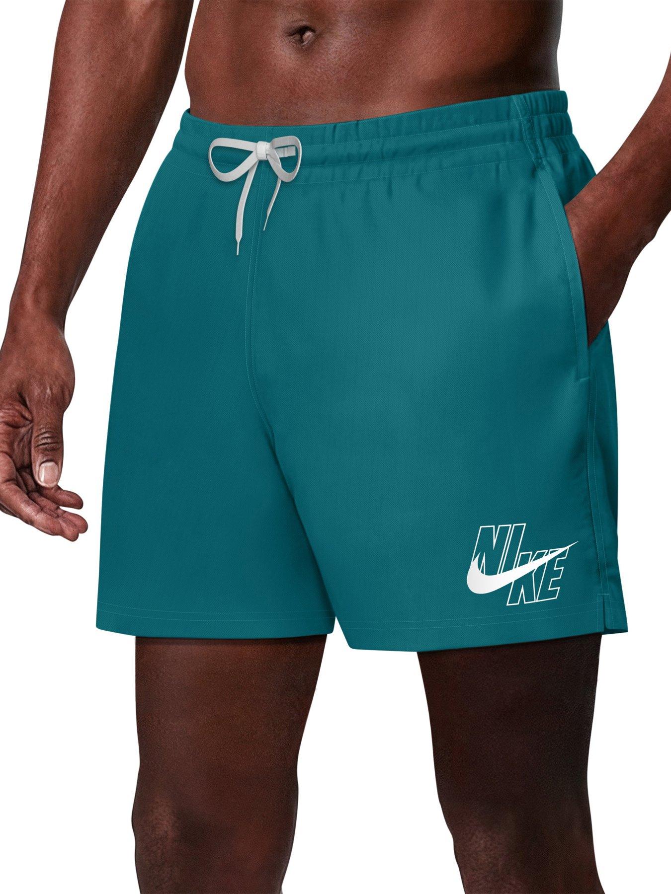 Nike Mens Swim 5 Inch Breaker Volley Short - Green