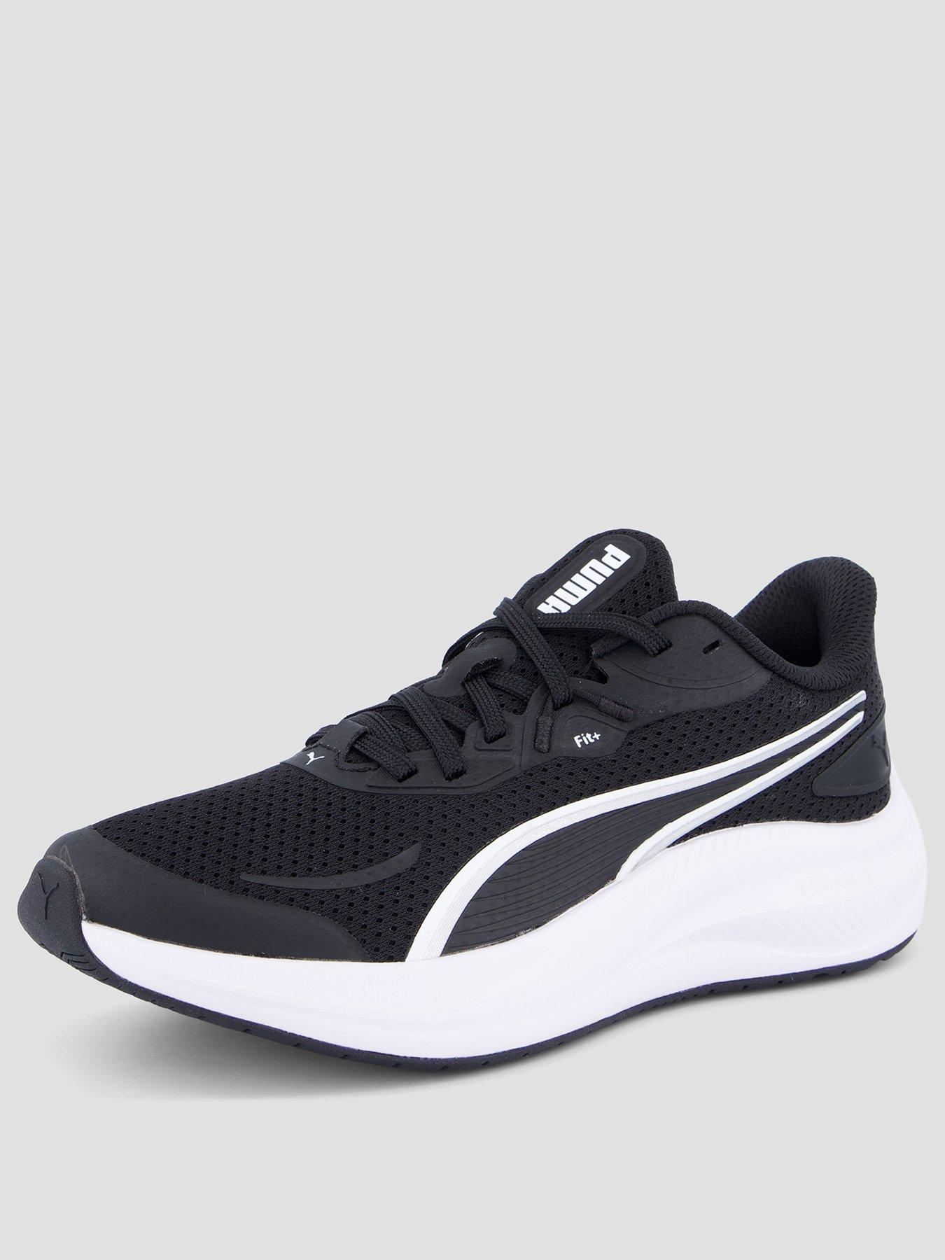 Image 2 of 7 of Puma Boys Skyrocket Lite 2 Lightweight Mesh Trainers - Black