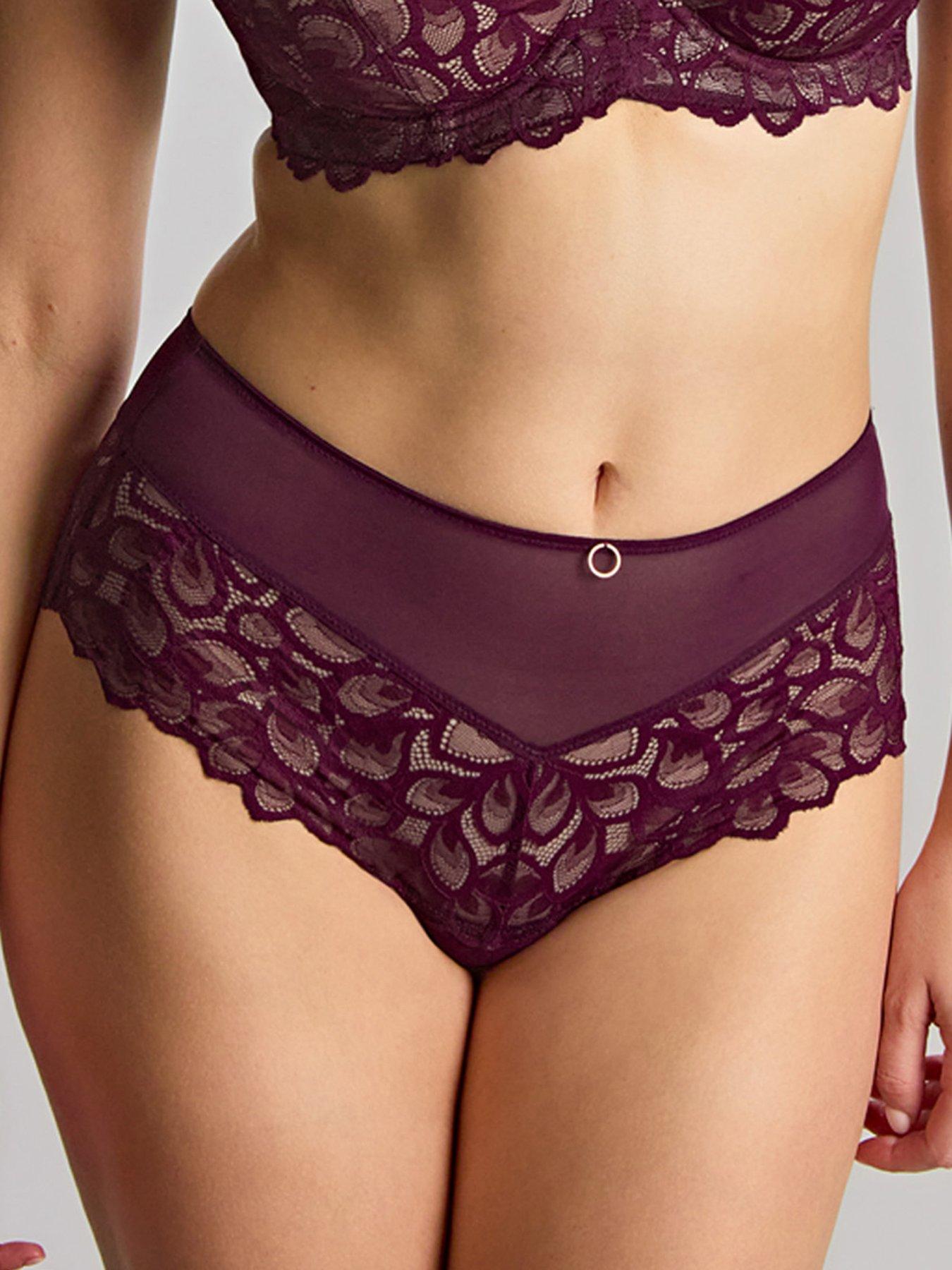 Panache Panache Allure Plum Deep Brief - Plum