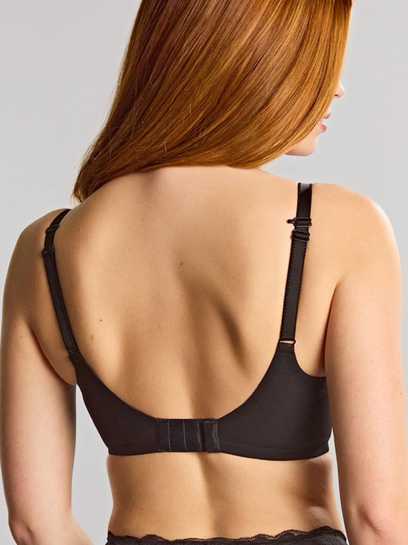 Image 2 of 5 of Panache Evangeline Full Cup Black Underwired Bra - Black
