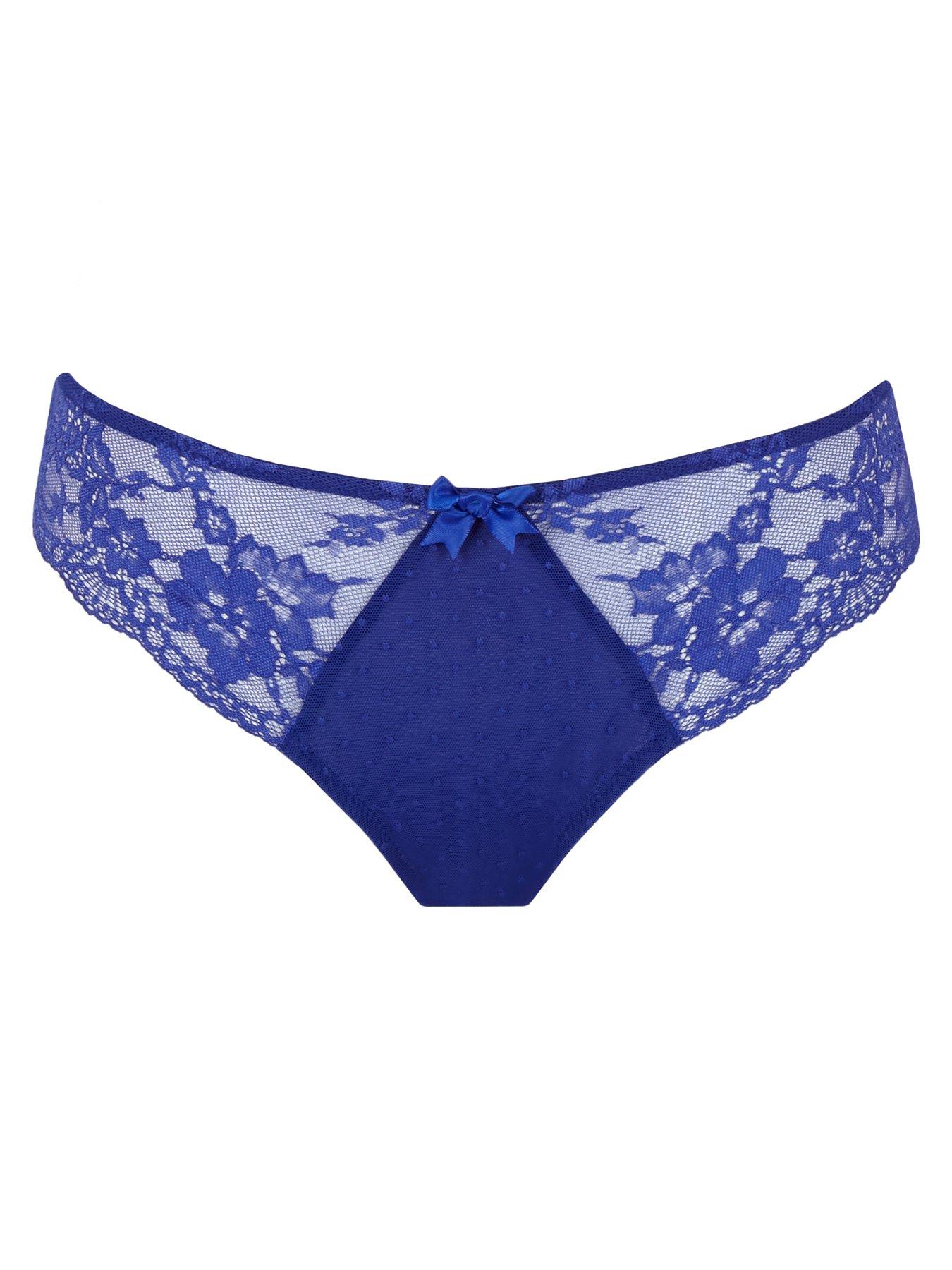 Image 6 of 6 of Panache Panache Heidi Indigo Brazilian Brief - Indigo
