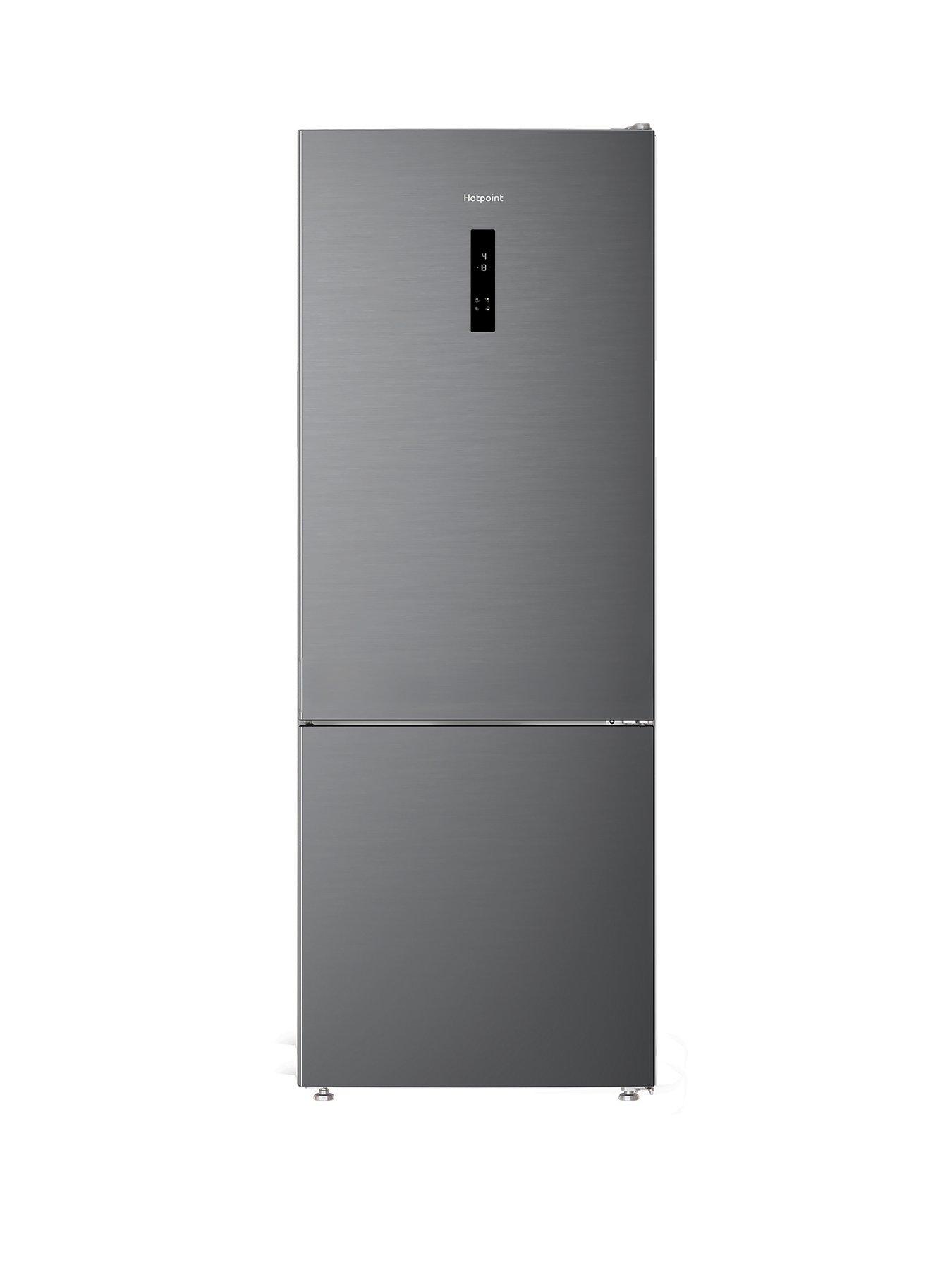 Hotpoint HPK2 6493 XP5UK V Dual No Frost 70/30 Fridge Freezer with VitalCare - Brushed Steel