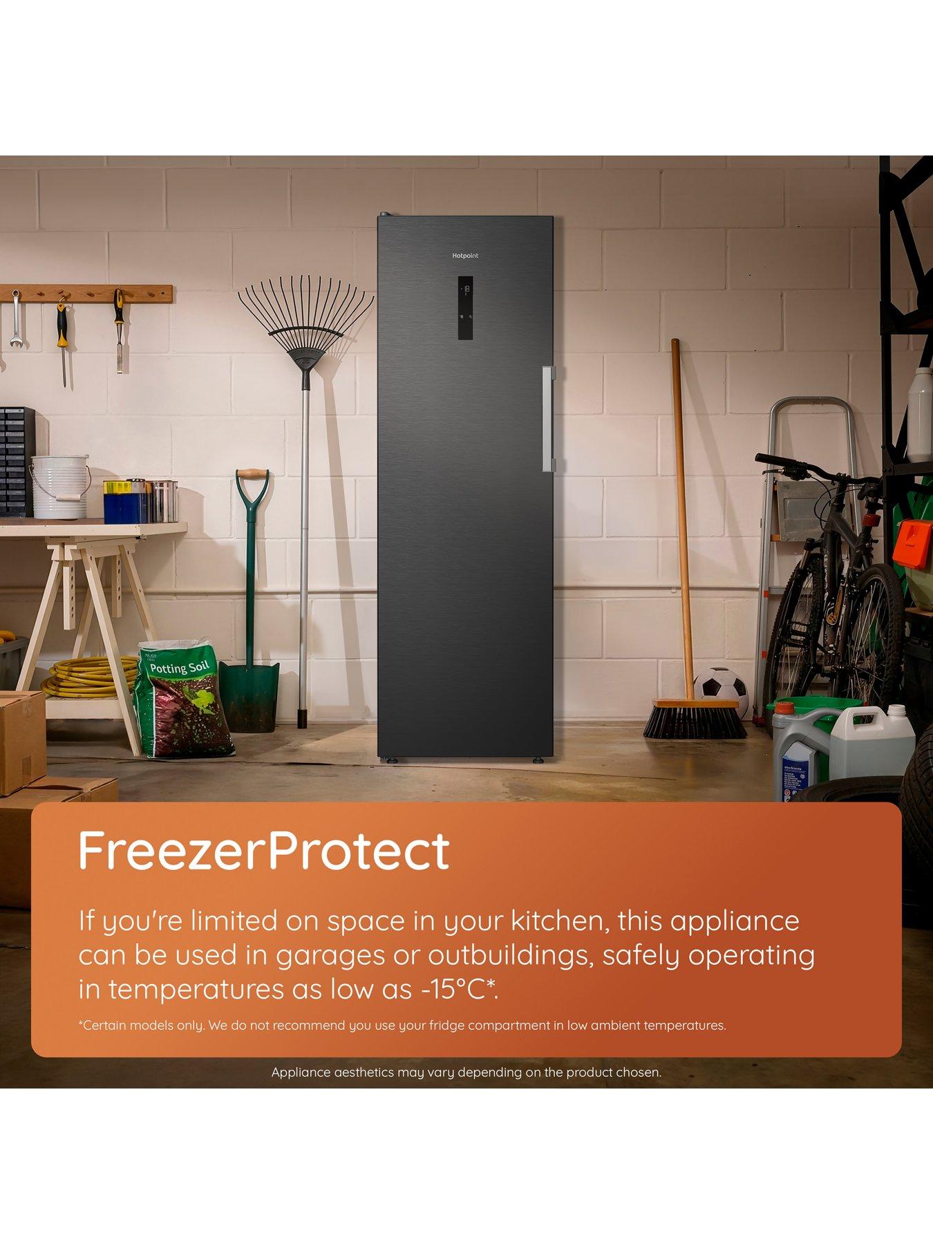 Image 3 of 7 of Hotpoint VitalCare HPK2 6493 XP5UK V 192cm 60/40 Frost Free Fridge Freezer - Brushed Steel - D Rated