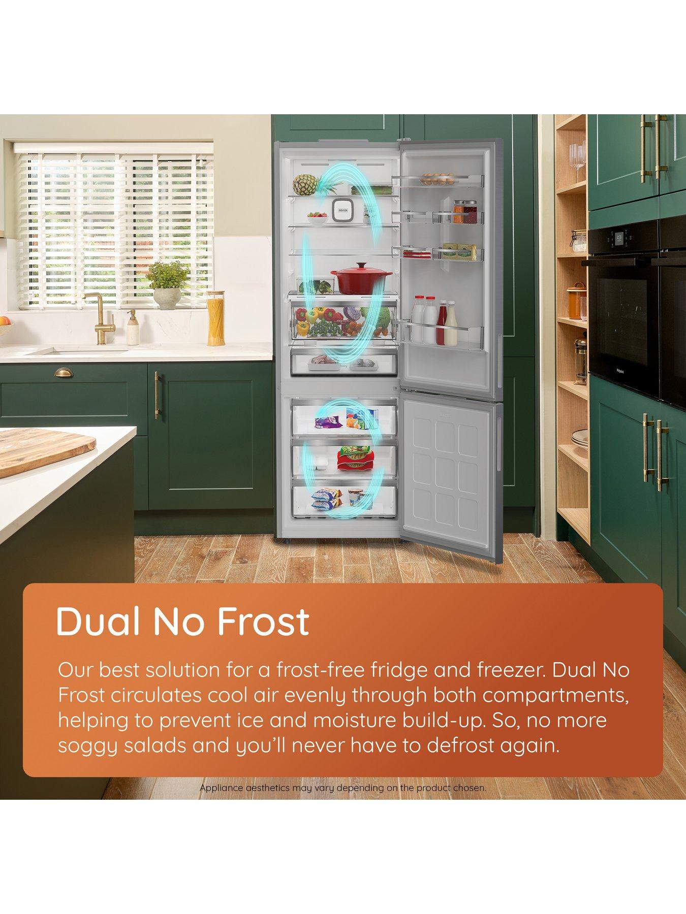 Image 6 of 7 of Hotpoint VitalCare HPK2 6493 XP5UK V 192cm 60/40 Frost Free Fridge Freezer - Brushed Steel - D Rated