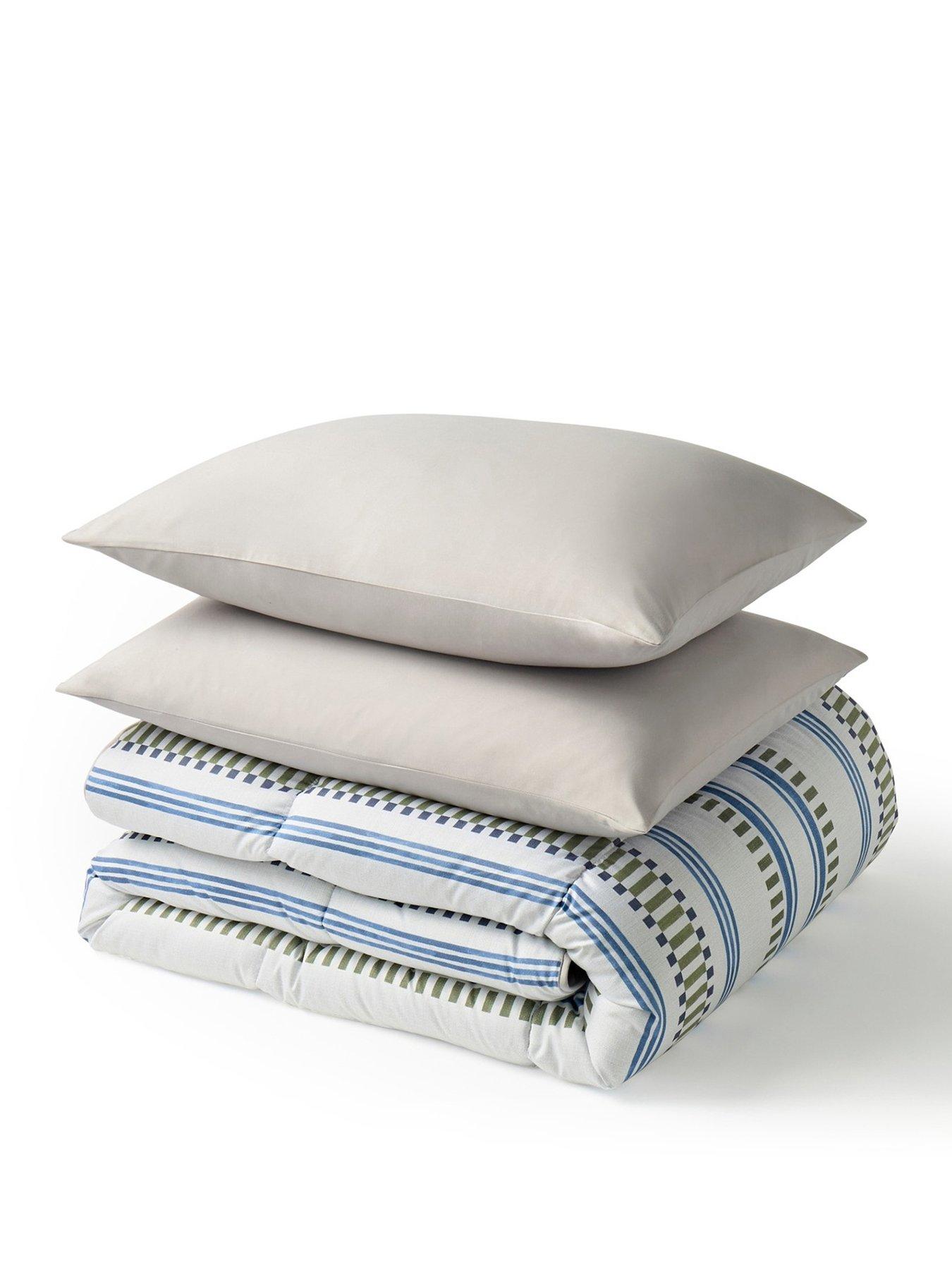 Image 2 of 7 of Night Lark Scandi Stripe Coverless Duvet 10.5Tog