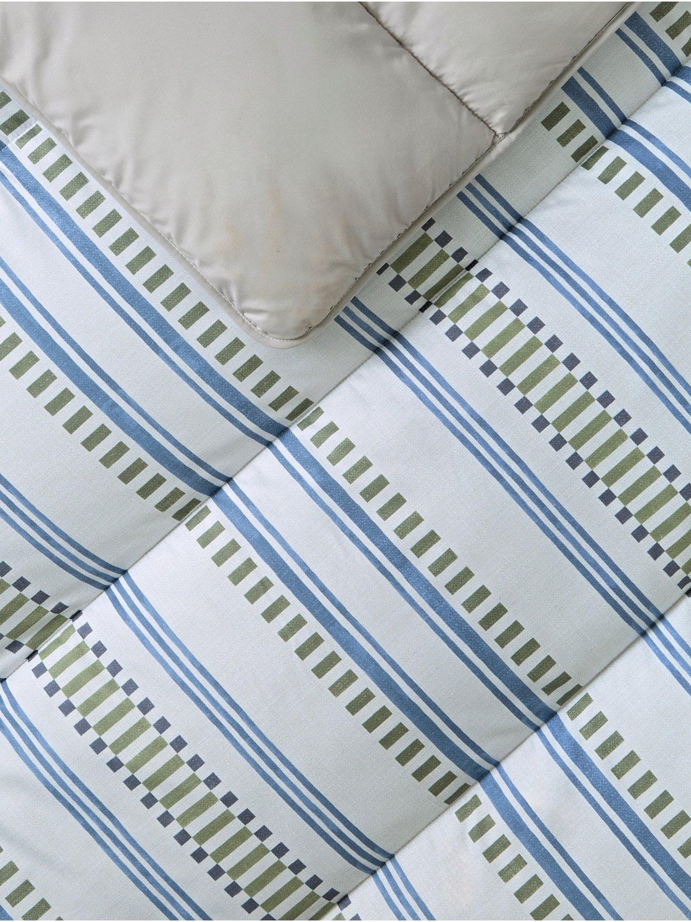 Image 6 of 7 of Night Lark Scandi Stripe Coverless Duvet 10.5Tog