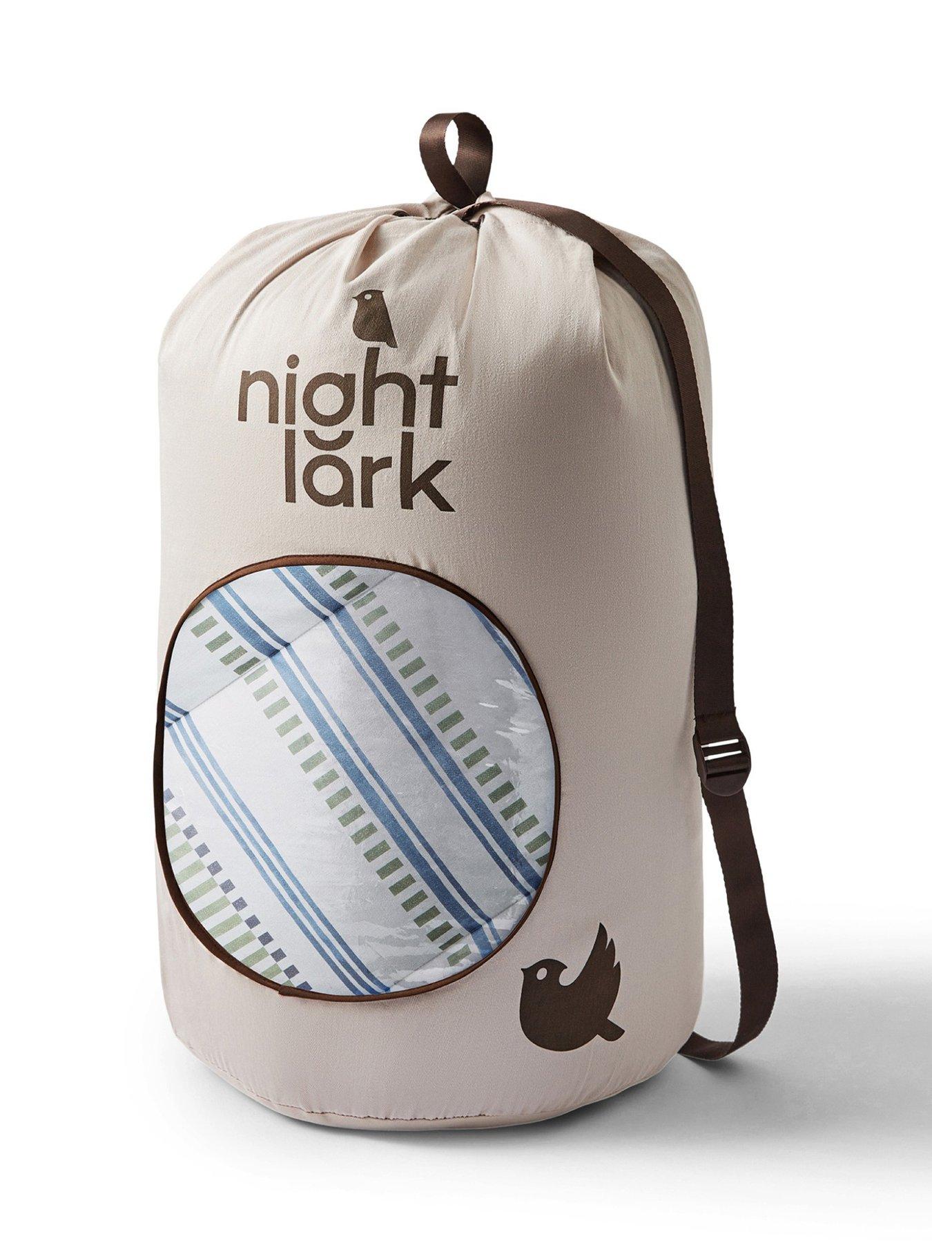 Image 7 of 7 of Night Lark Scandi Stripe Coverless Duvet 10.5Tog