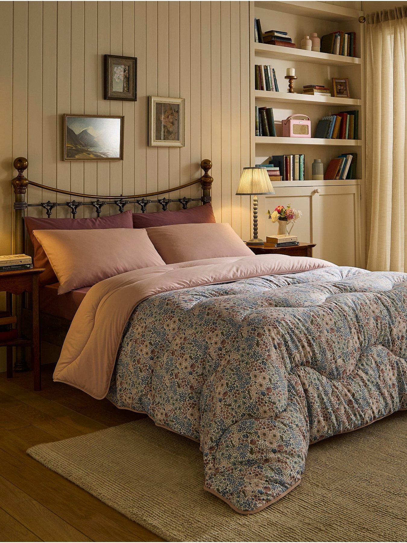 Image 3 of 7 of Night Lark Vintage Meadow Coverless Duvet 10.5Tog
