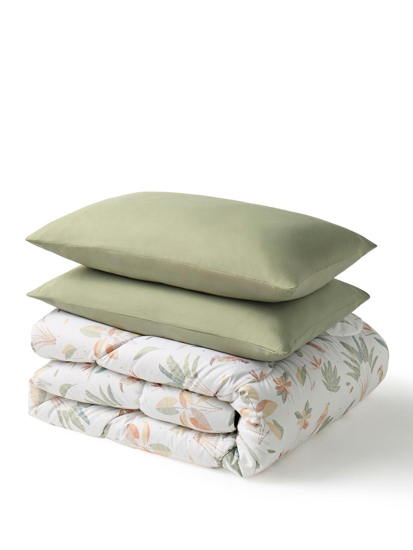 Image 2 of 7 of Night Lark Abstract Palms Coverless Duvet 10.5Tog