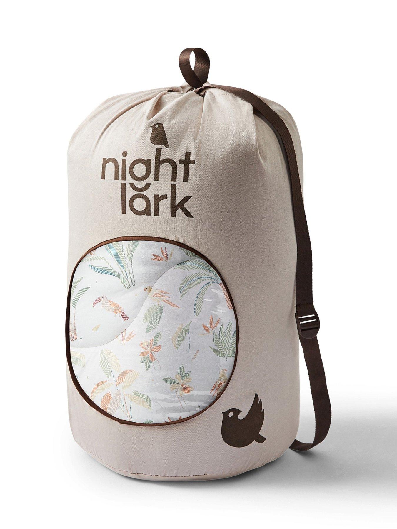 Image 7 of 7 of Night Lark Abstract Palms Coverless Duvet 10.5Tog