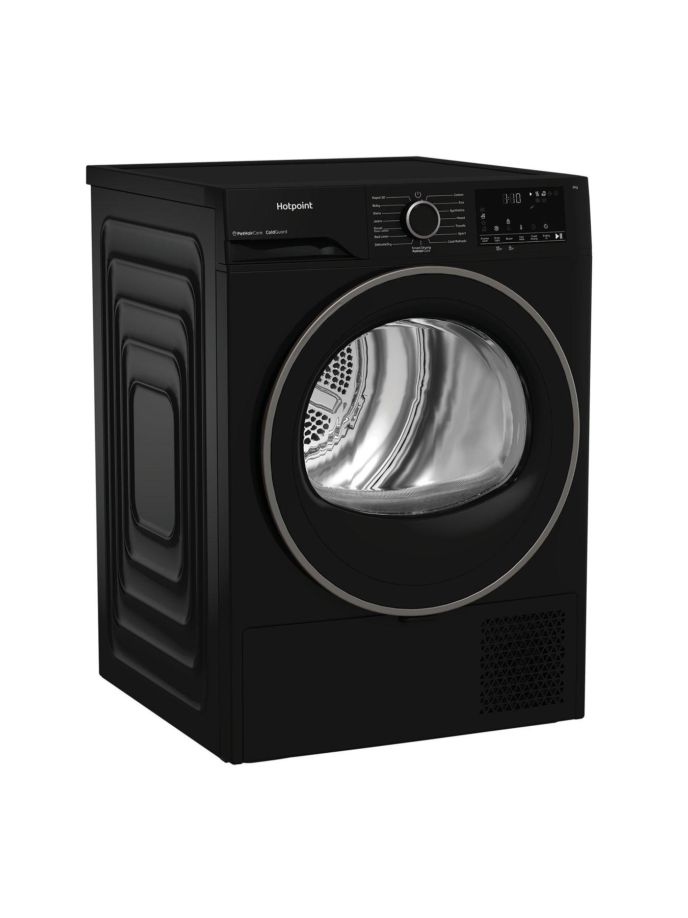 Image 2 of 7 of Hotpoint CHSD84MBBUK 8kg Heat Pump Tumble Dryer with ColdGaurd - Black