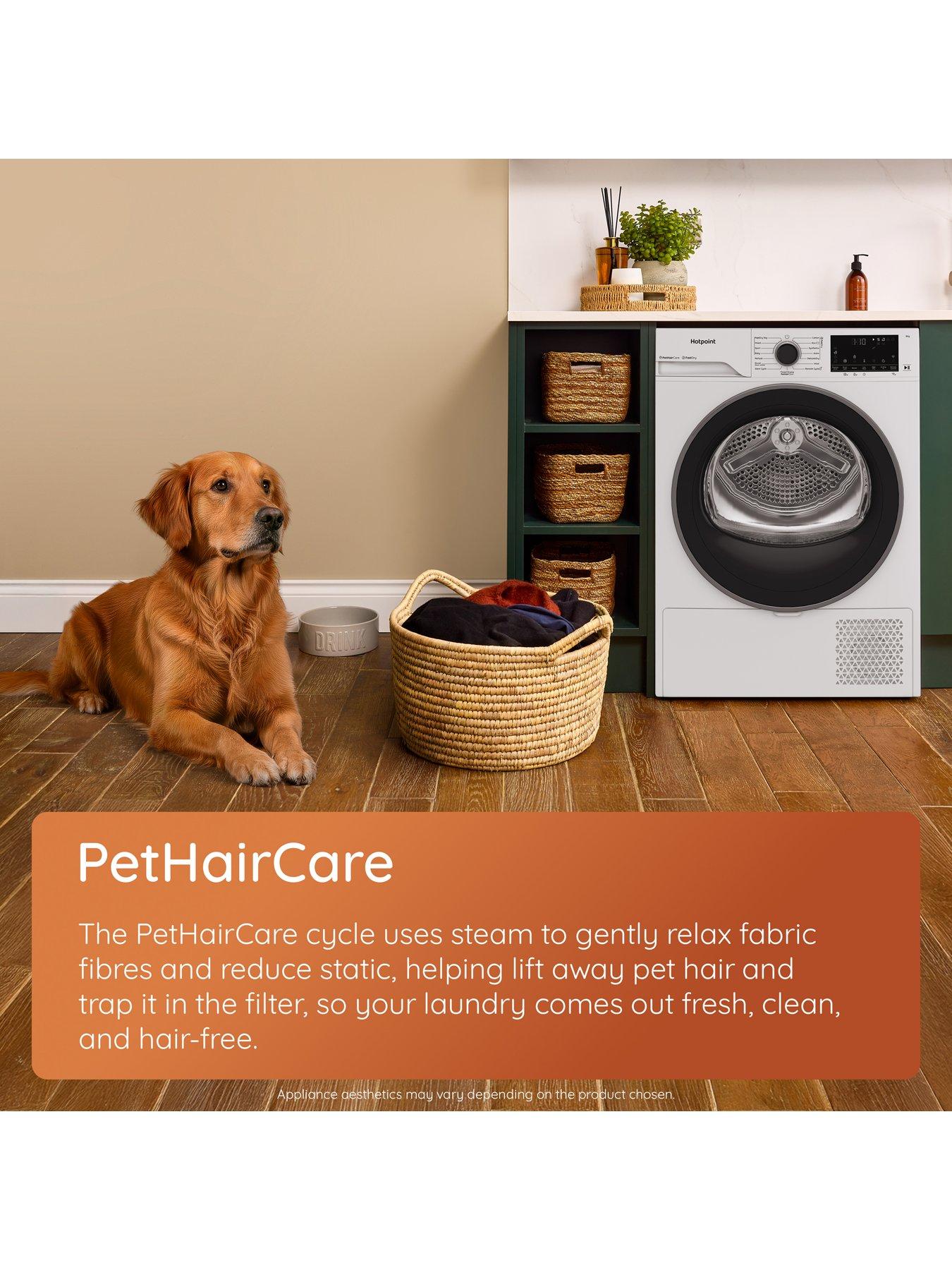 Image 6 of 7 of Hotpoint CHSD84MBBUK 8kg Heat Pump Tumble Dryer with ColdGaurd - Black