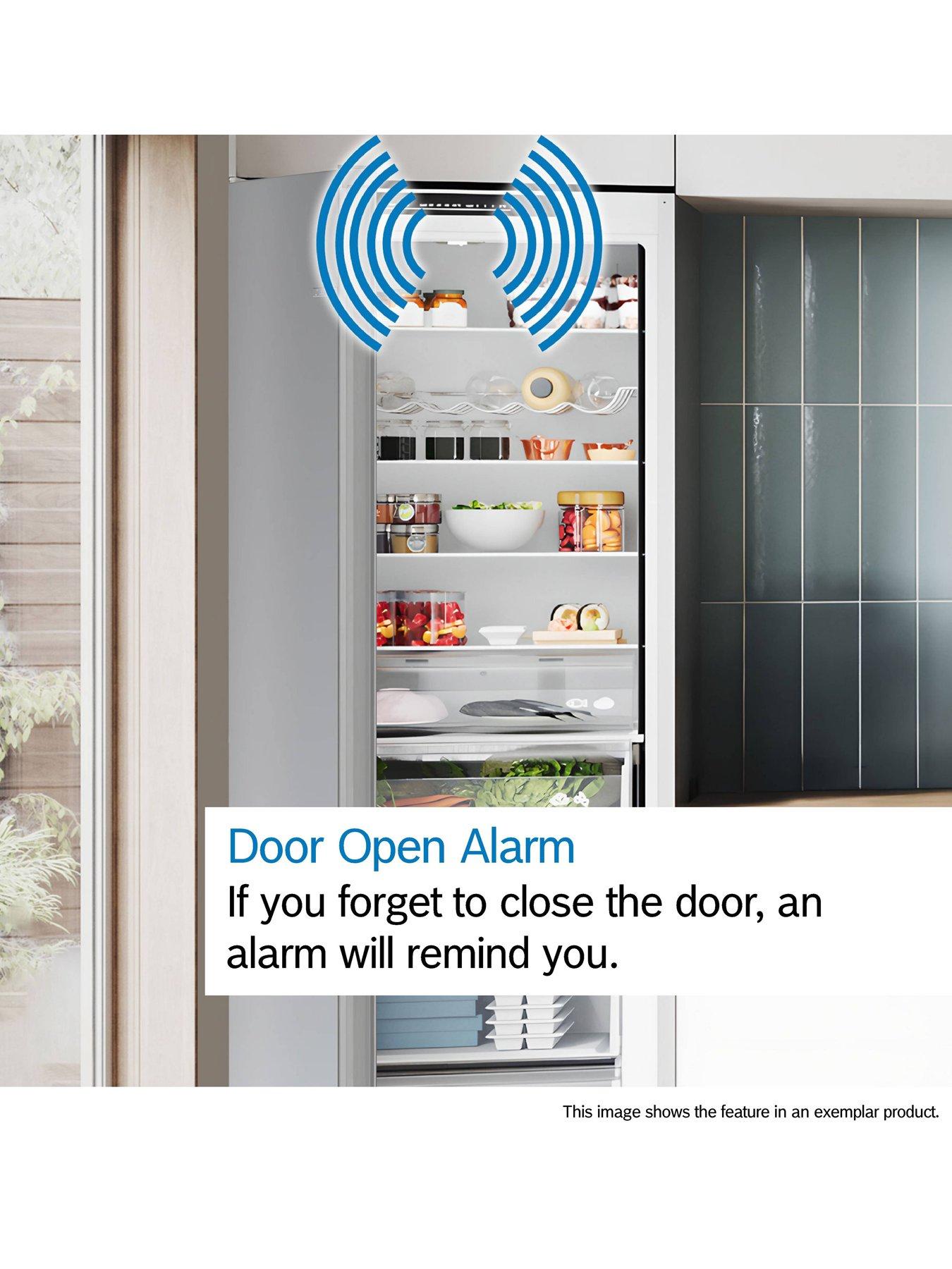 Image 4 of 7 of Bosch Series 2, Under counter Fridge with Door Open Alarm, Multi Box and 4-Star Freezer compartment in White