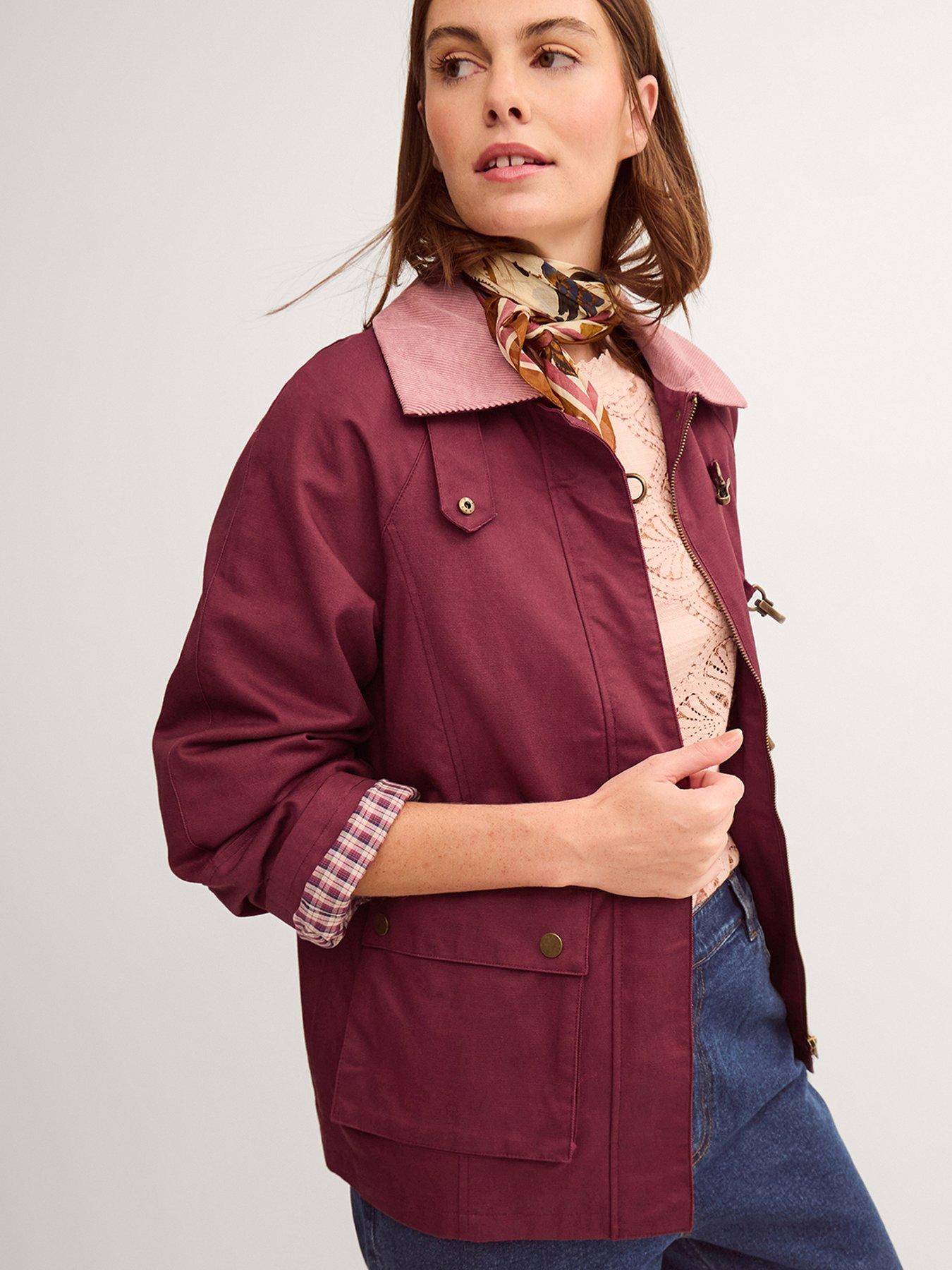 Monsoon Robin Barn Jacket - Red