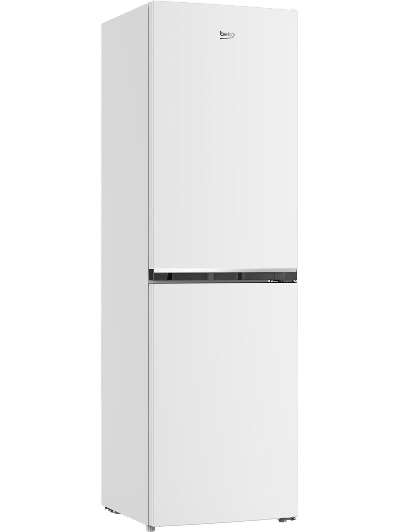Image 2 of 3 of Beko CSE4581W Freestanding Fridge Freezer with Large Salad Crisper - White