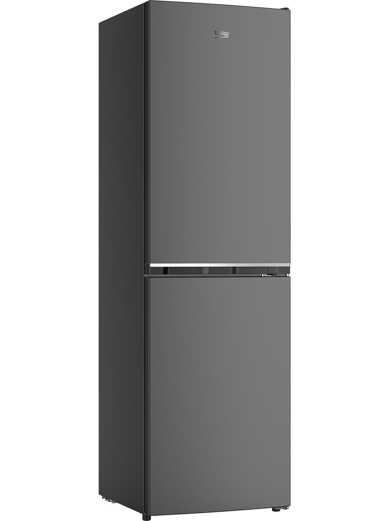 Image 2 of 3 of Beko CSE4581B Freestanding Fridge Freezer with Large Salad Crisper - Black