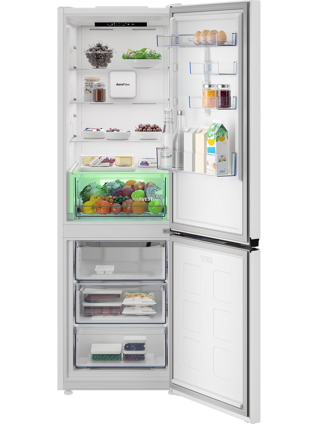 Image 2 of 7 of Beko CNA4686VW Freestanding Fridge Freezer - White