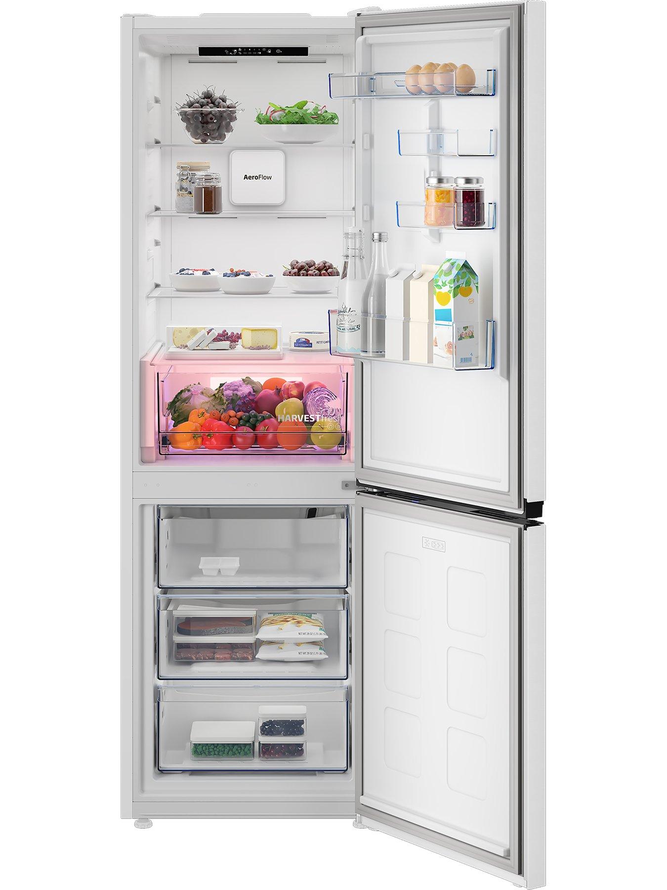 Image 3 of 7 of Beko CNA4686VW Freestanding Fridge Freezer - White