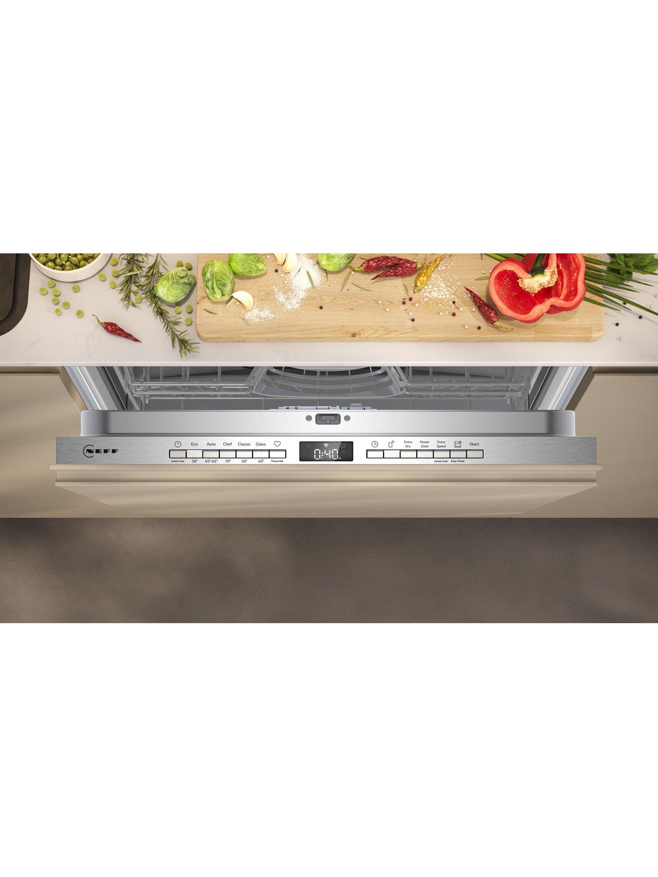 Image 3 of 7 of Neff N50 Fully Integrated Dishwasher - 60cm Wide, Info Light, Vario Hinge and Chef 70&deg;C