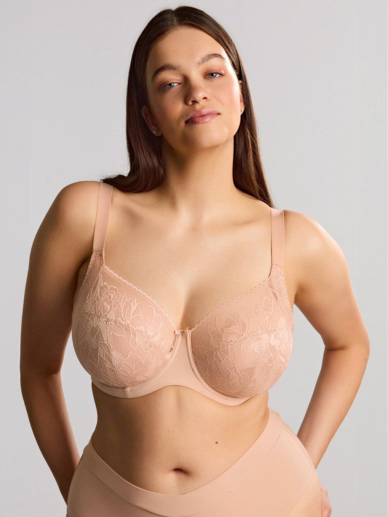 Sculptresse by Panache Dream Comfort Full Cup Cameo Rose Underwired Bra - Cameo Rose