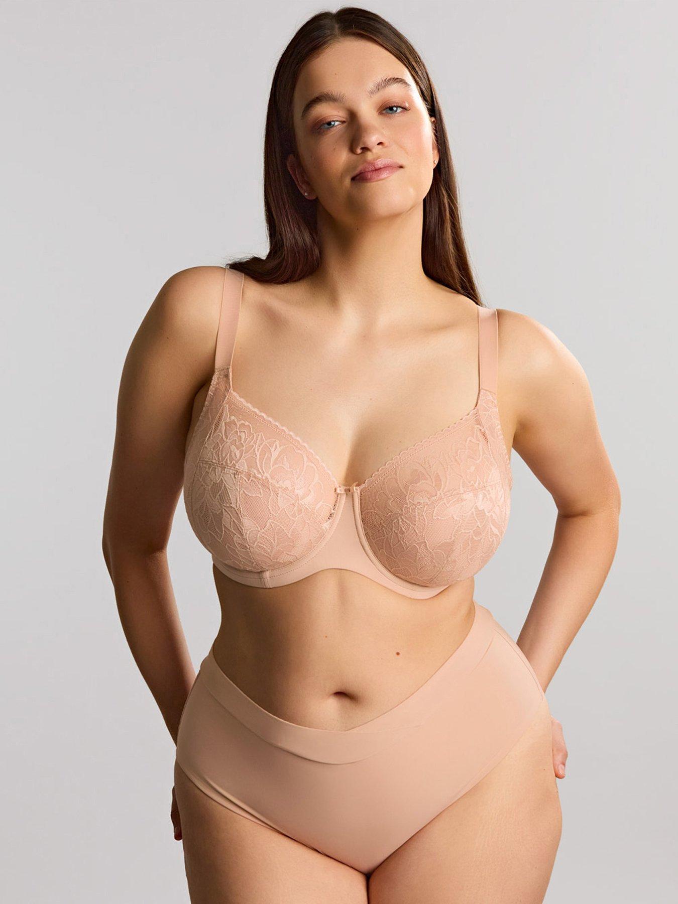 Sculptresse by Panache Sculptresse  Body Cameo Rose Deep Brief  - Cameo Rose
