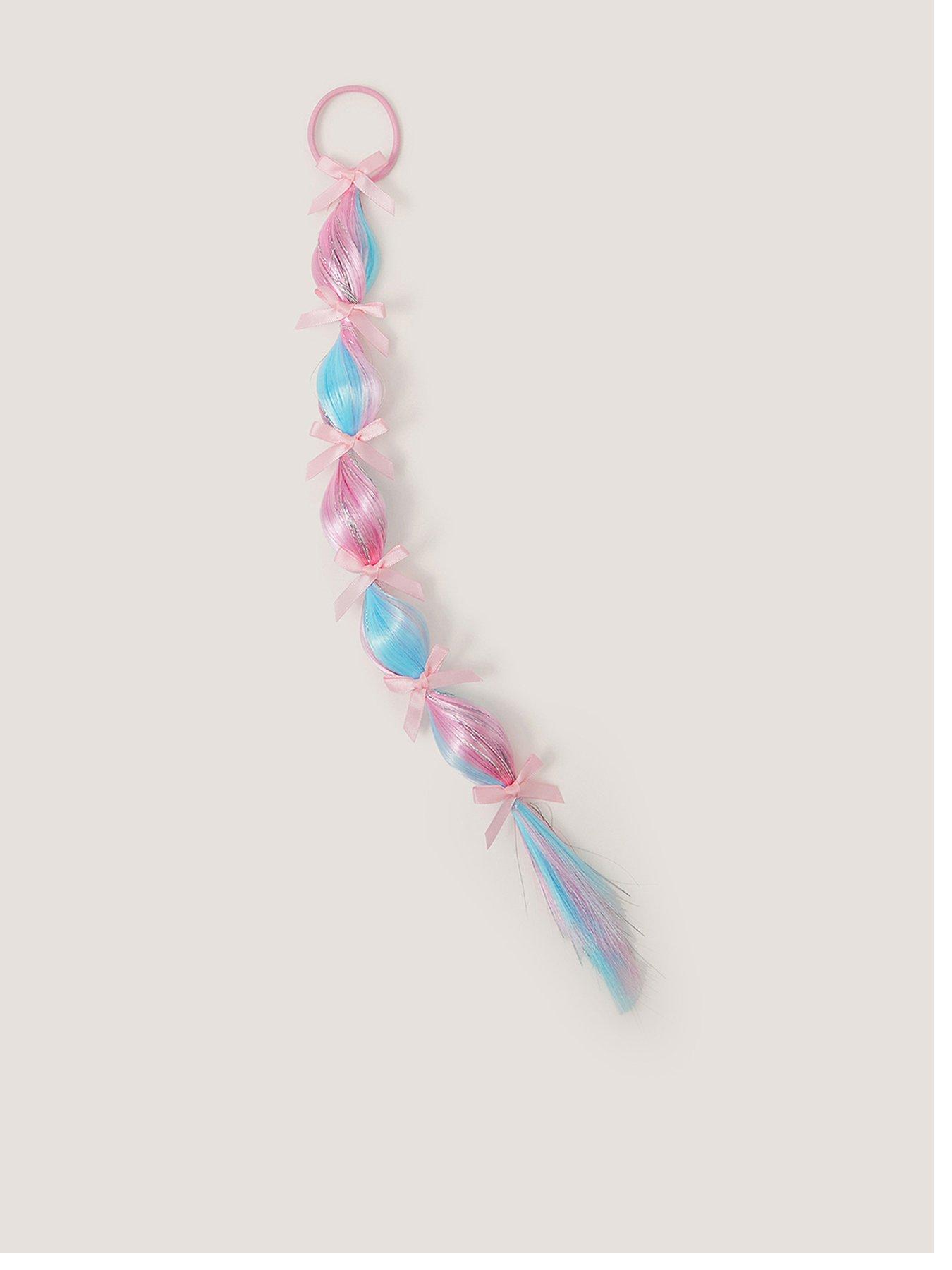 Image 1 of 2 of Monsoon Girls Bubble Braid Faux Hair Pony - Multi