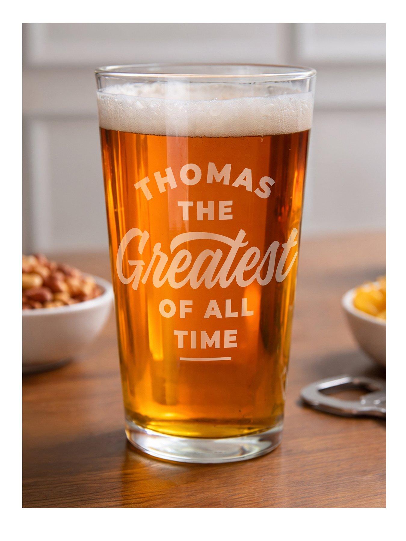 The Personalised Memento Company Personalised Greatest Pint Glass