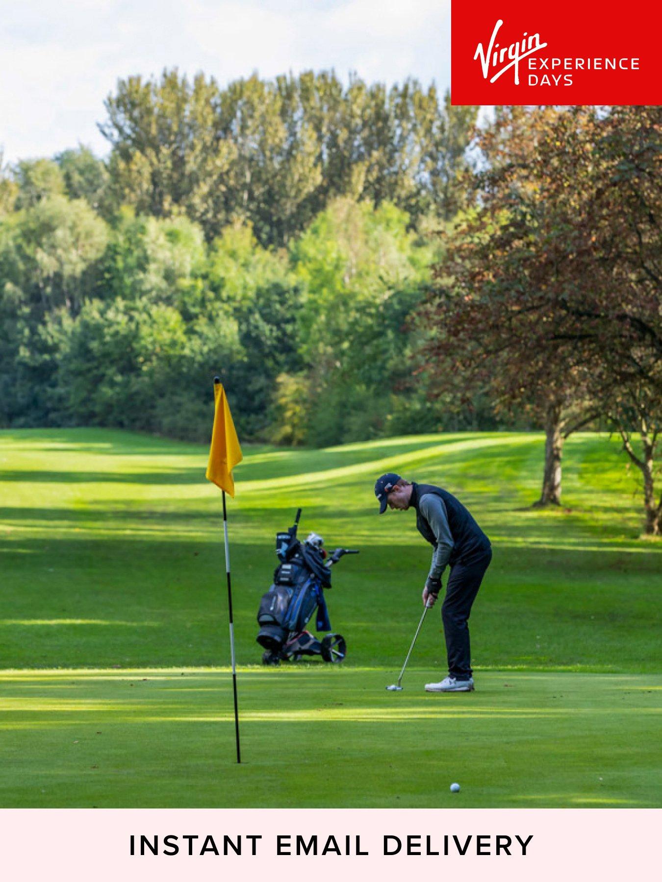 Virgin Experience Days Burger and 18 Holes on England's Oldest Municipal Golf Course for Two, Liverpool