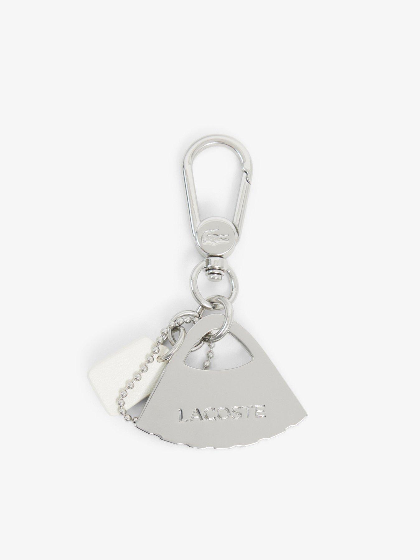 Image 2 of 4 of Lacoste Lenglen L Charms Key Ring - Gold