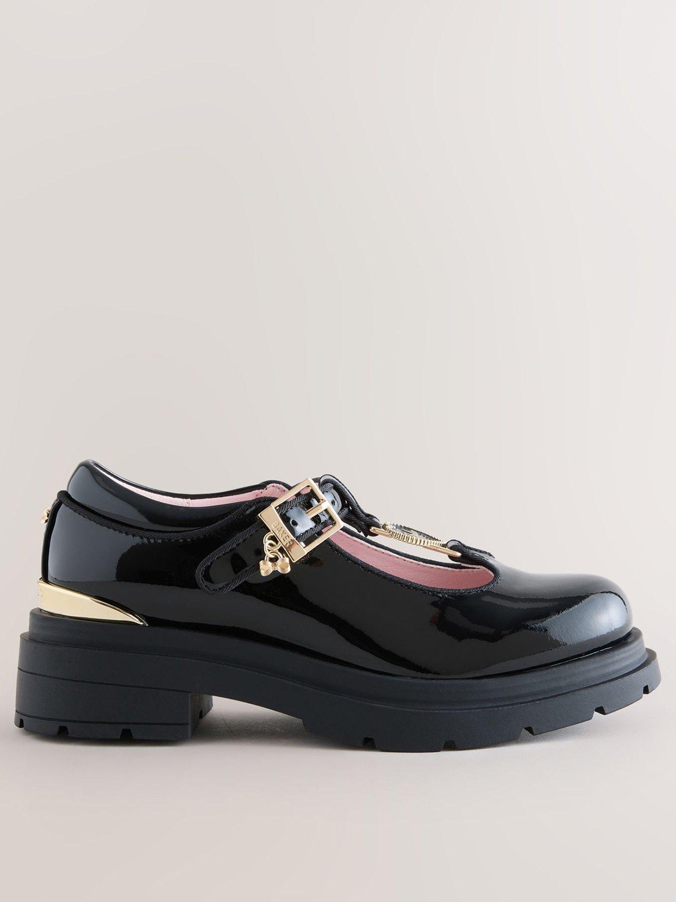Ted Baker T-Bar Chunky Mary Jane Shoes - Black