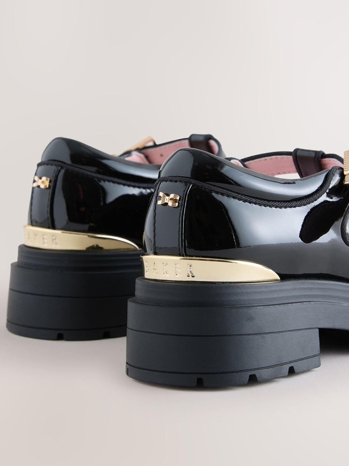 Image 2 of 6 of Ted Baker T-Bar Chunky Mary Jane Shoes - Black