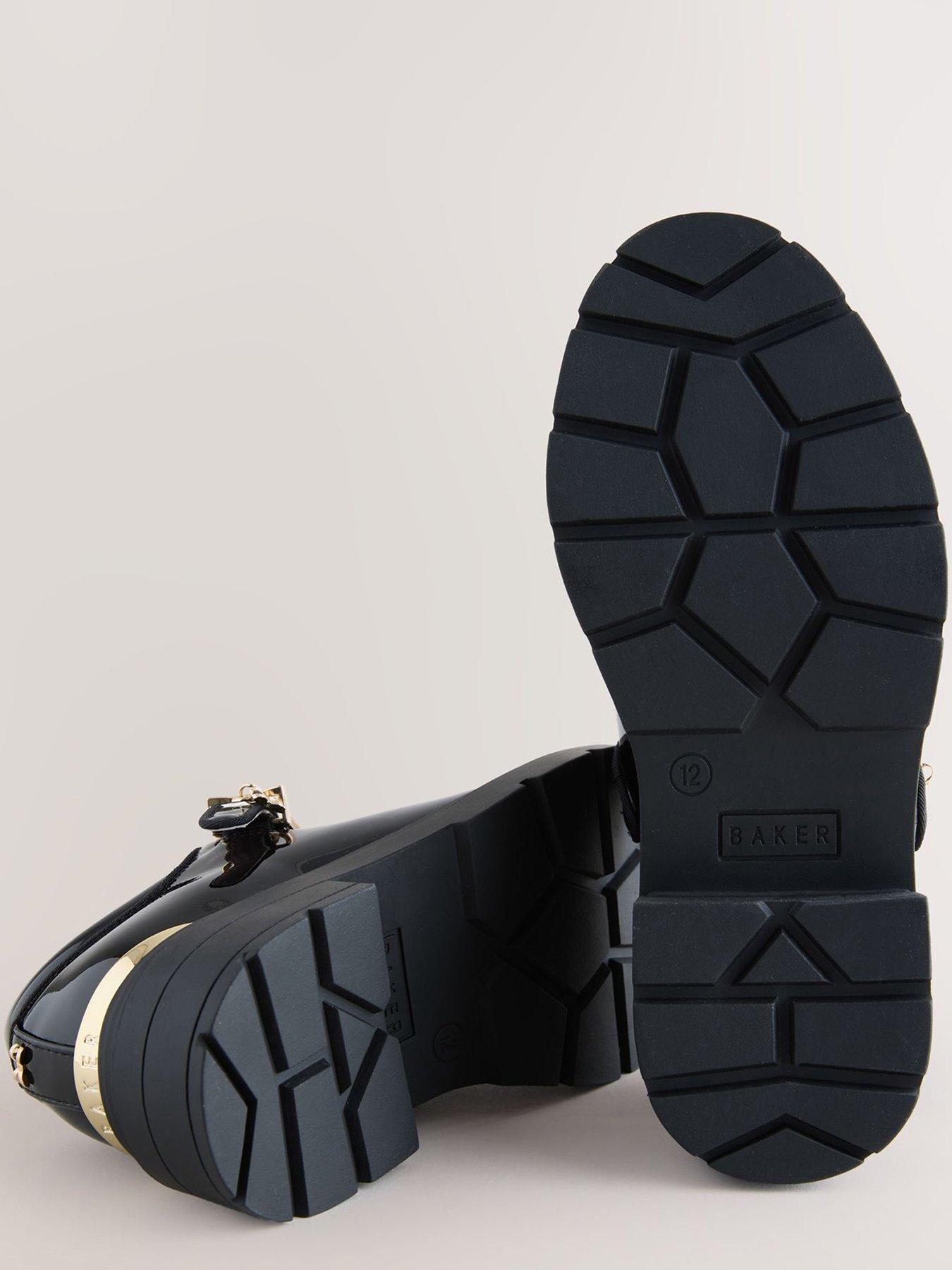 Image 4 of 6 of Ted Baker T-Bar Chunky Mary Jane Shoes - Black