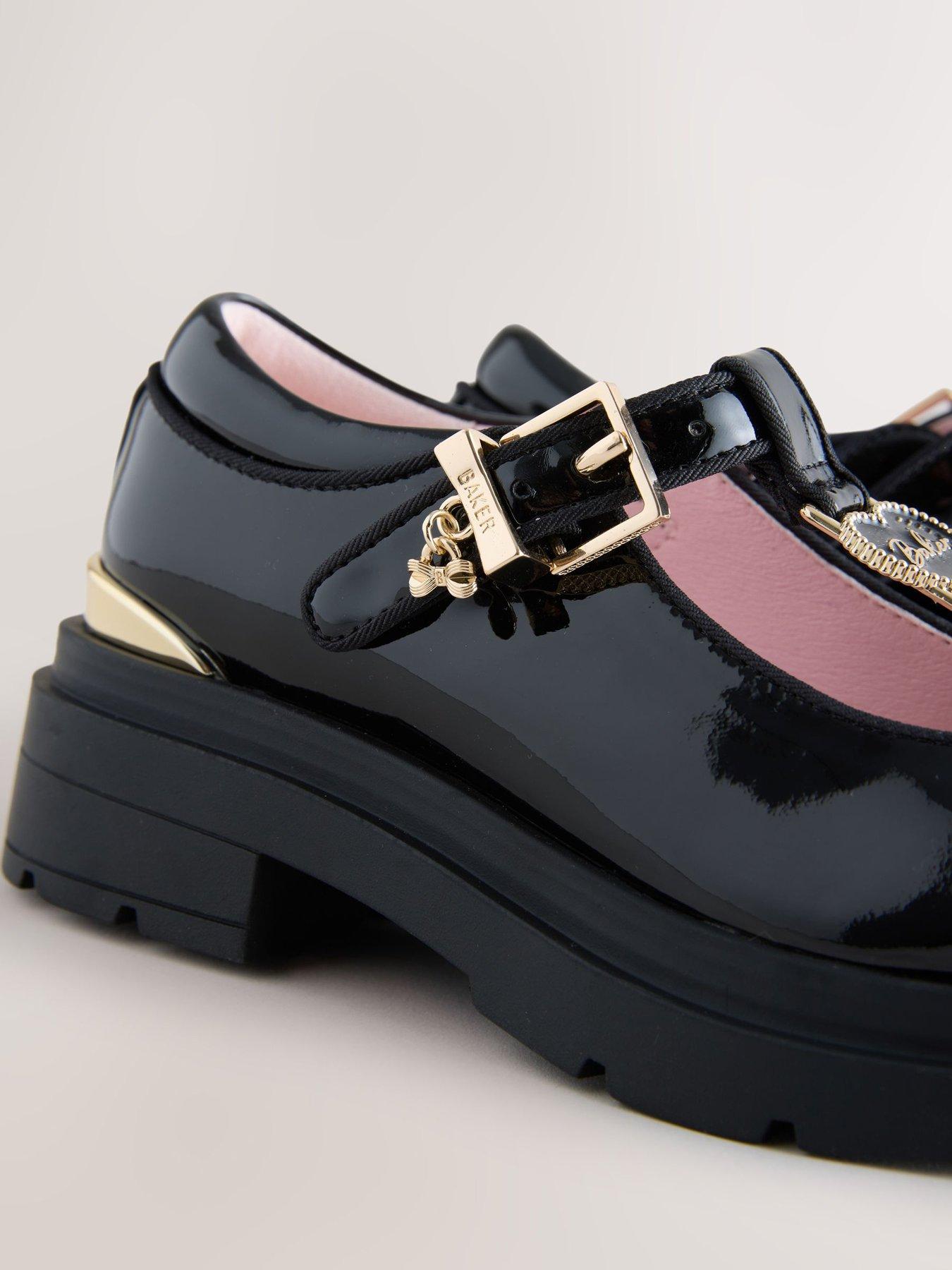 Image 5 of 6 of Ted Baker T-Bar Chunky Mary Jane Shoes - Black