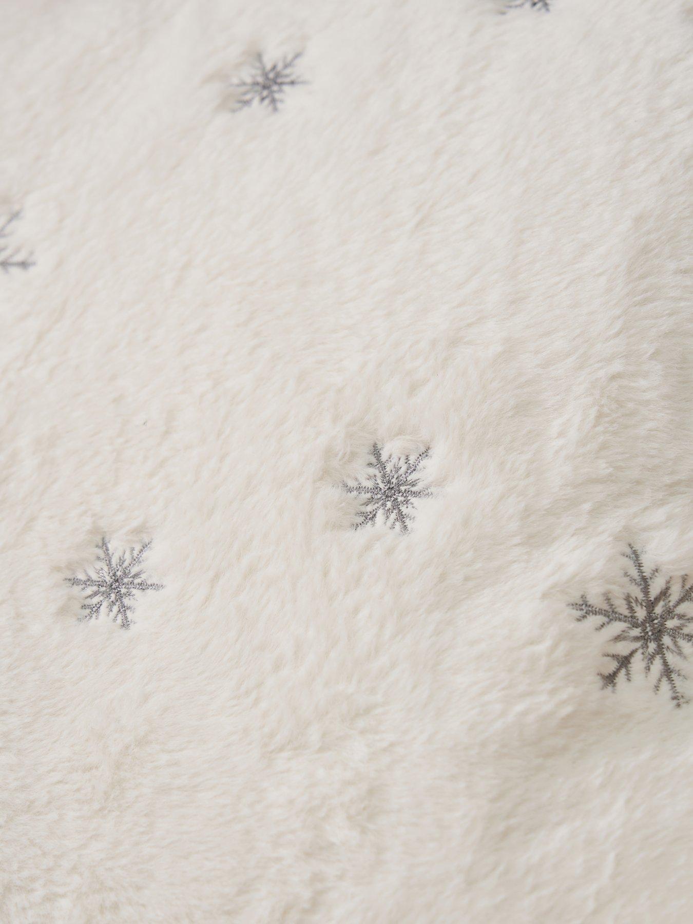 Image 3 of 5 of The Very Collection Christmas Sparkling Snowflakes Cushion