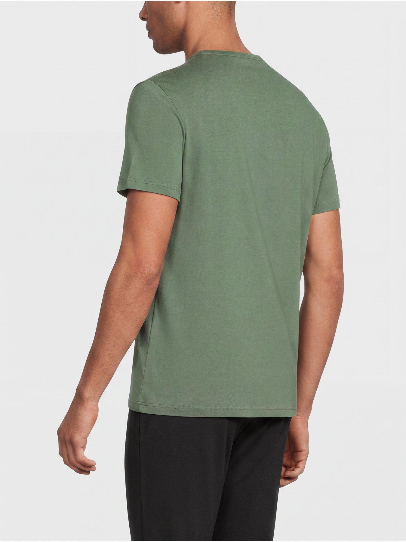 Image 3 of 5 of Emporio Armani Bodywear 2 Pack Core Logo Crew Neck T-Shirts - Assorted