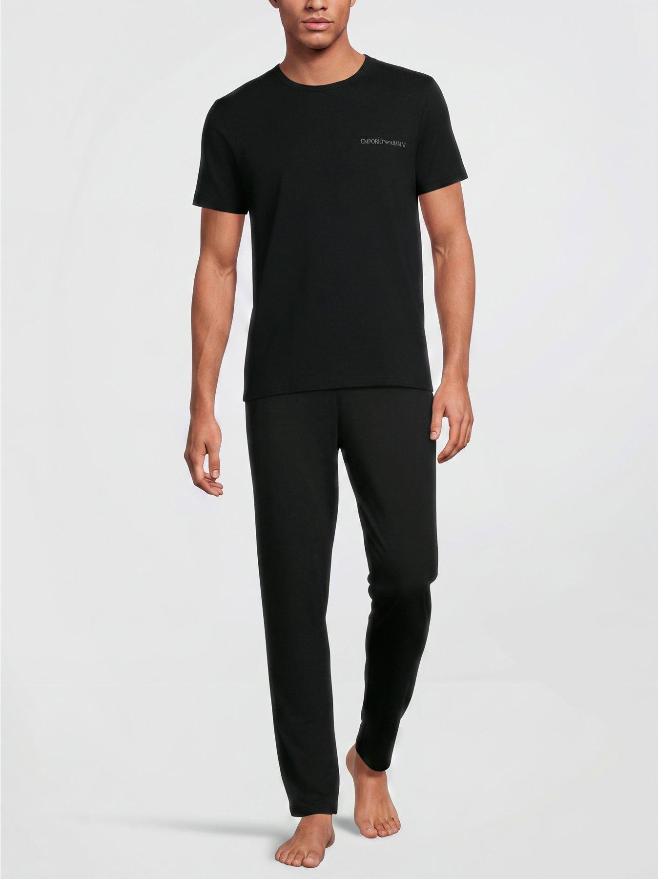 Image 4 of 5 of Emporio Armani Bodywear 2 Pack Core Logo Crew Neck T-Shirts - Assorted