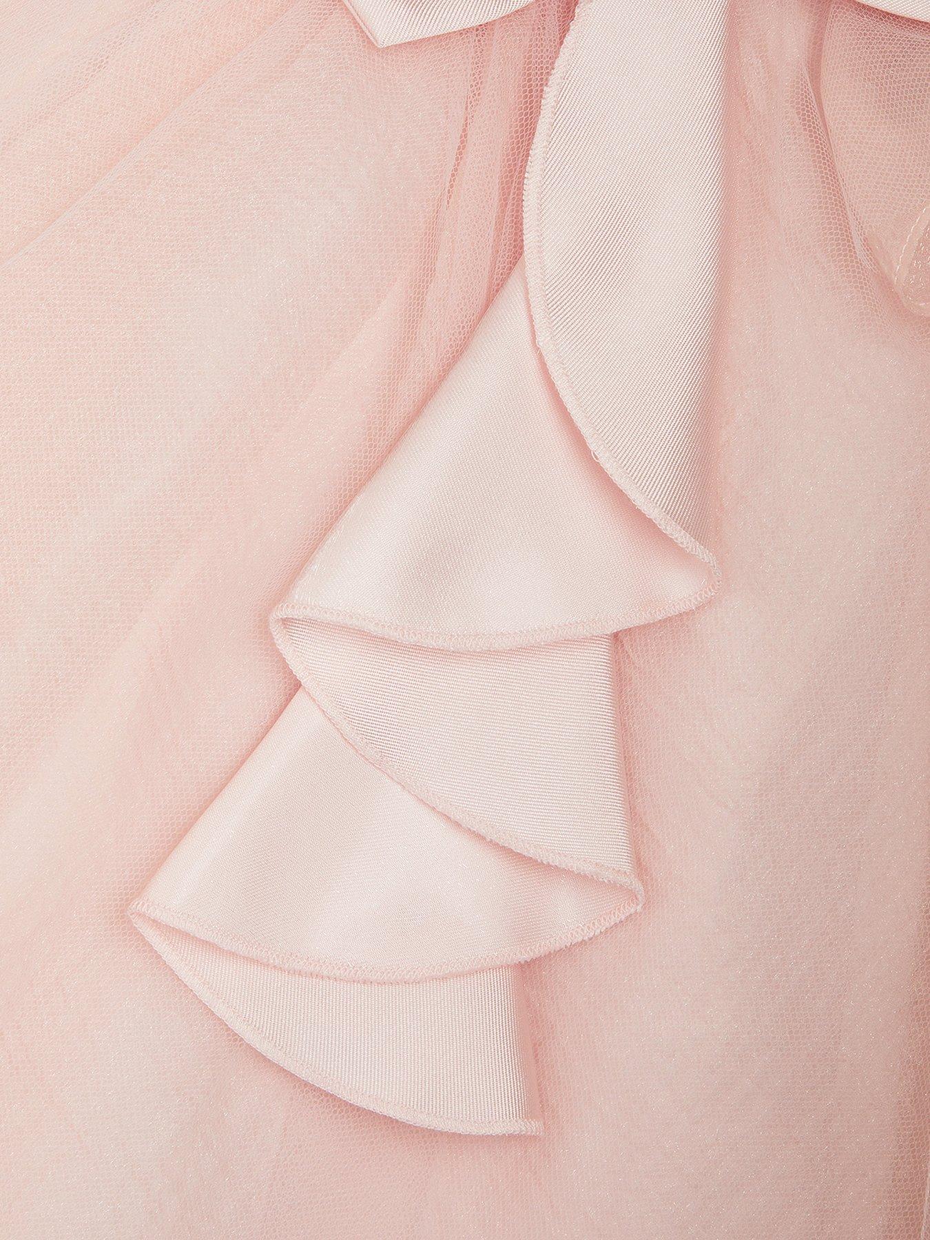 Image 3 of 3 of Monsoon Baby Girls Winnie Waterfall Dress - Pink