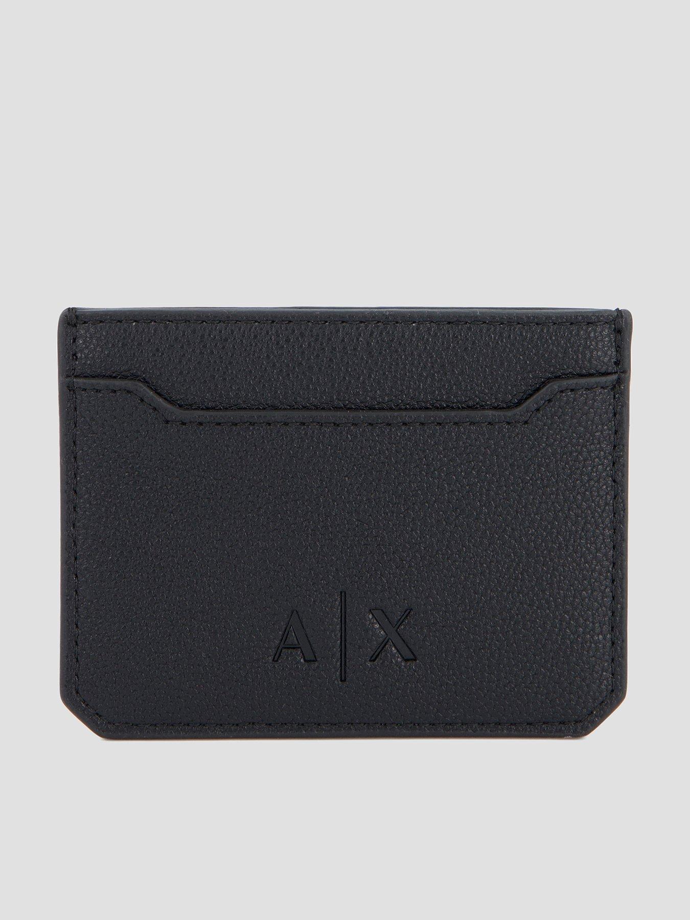 Armani Exchange Alex Card Holder - Black
