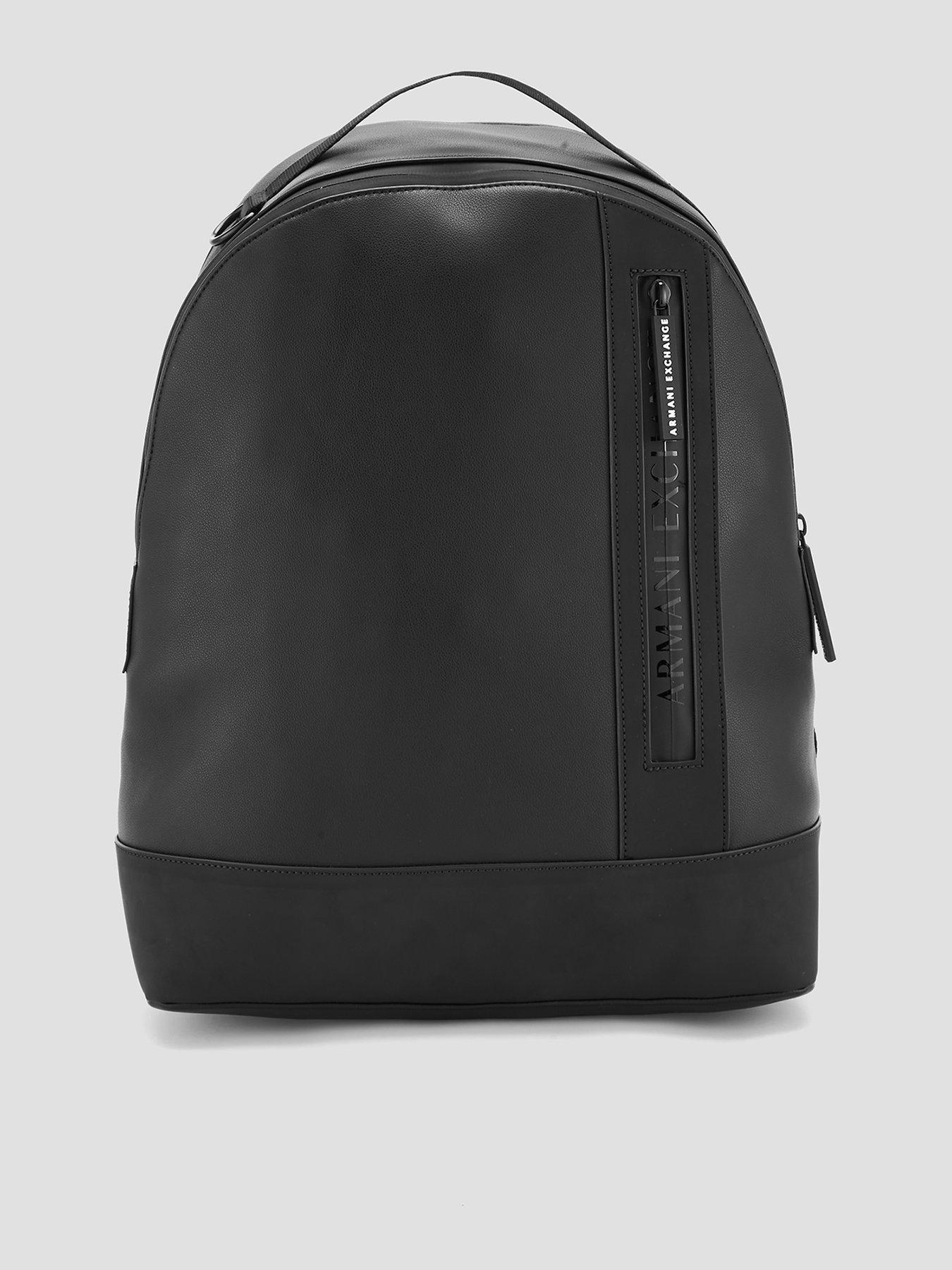 Image 1 of 6 of Armani Exchange Angel Backpack - Black