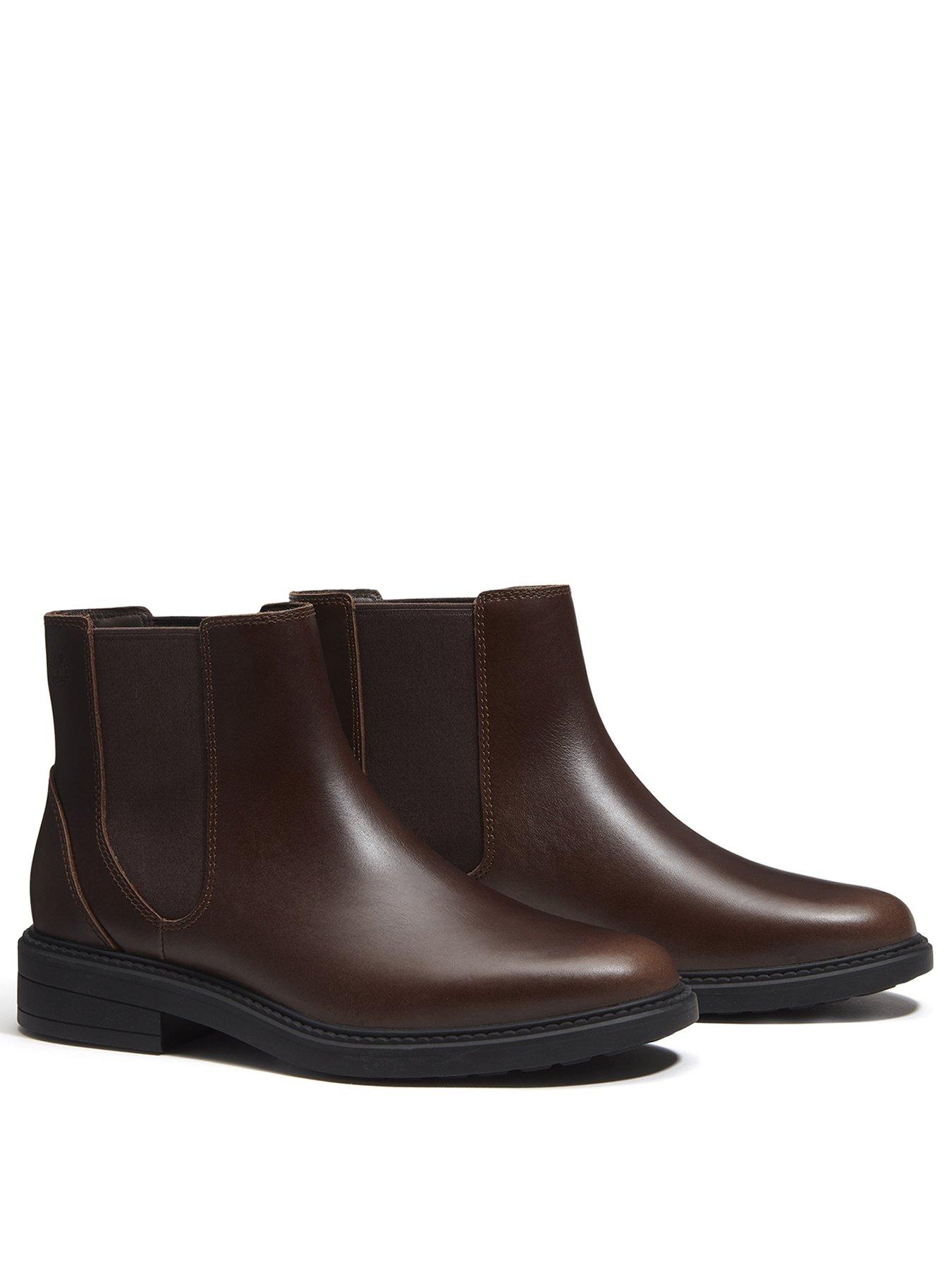 Image 2 of 7 of Timberland Stormbucks Mid Chelsea Boots - Dark Brown