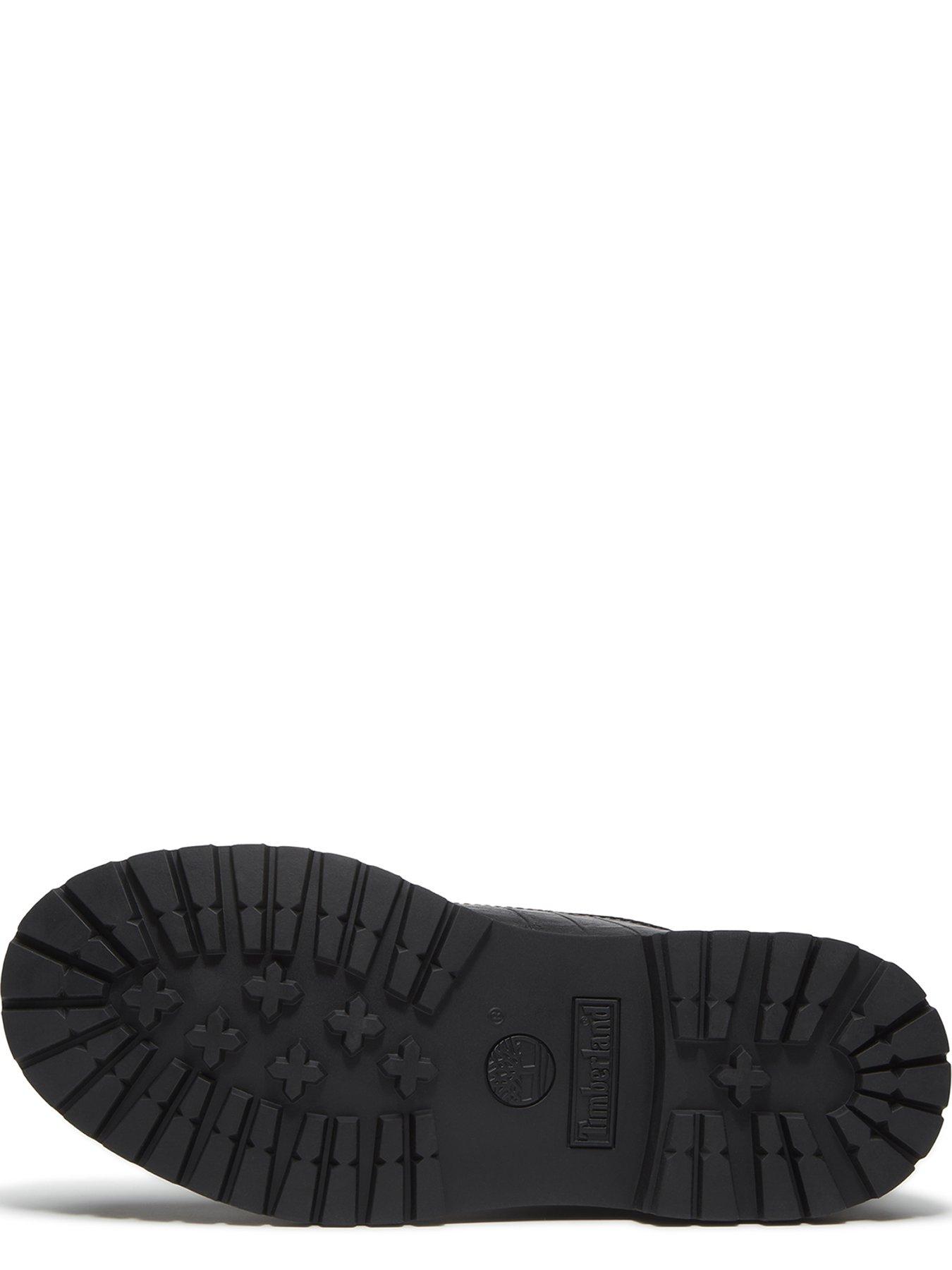 Image 5 of 7 of Timberland Premium 6 Inch Lace Up Boot Black Full Grain